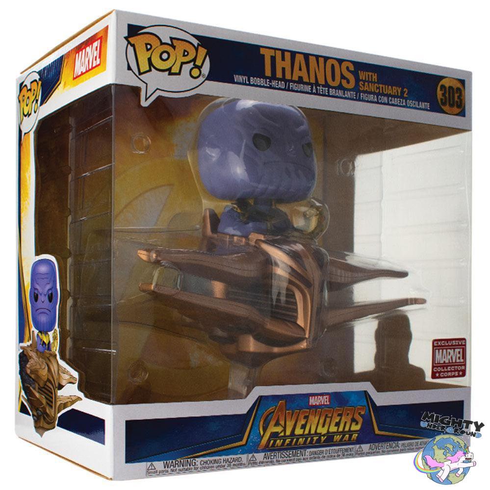 PPJoe Thanos with Sanctuary 2 Pop Protektor-Pop Vinyl Protector-PPJoe-Mighty Underground