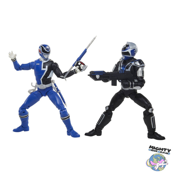 Power Rangers Lightning Collection: S.P.D. B-Squad Blue Ranger vs. S.P.D. A-Squad Blue Ranger-Actionfiguren-Hasbro-Mighty Underground
