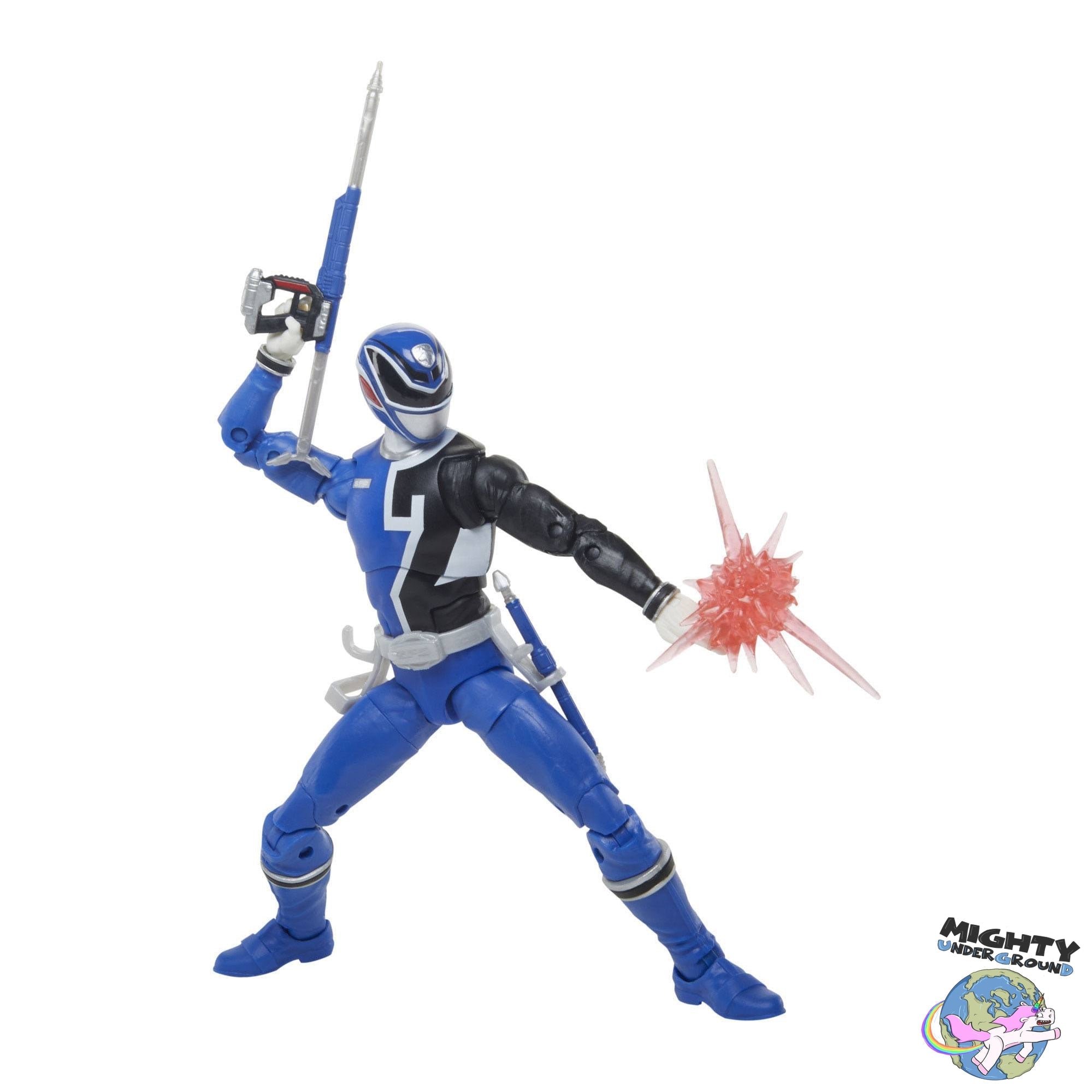 Power Rangers Lightning Collection: S.P.D. B-Squad Blue Ranger vs. S.P.D. A-Squad Blue Ranger-Actionfiguren-Hasbro-Mighty Underground
