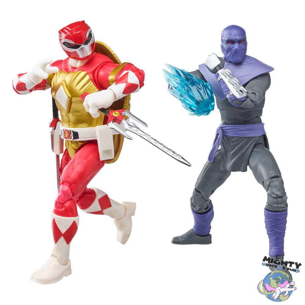 Power Rangers x TMNT Lightning Collection
(6-Figurenset)-Actionfiguren-Hasbro-Mighty Underground