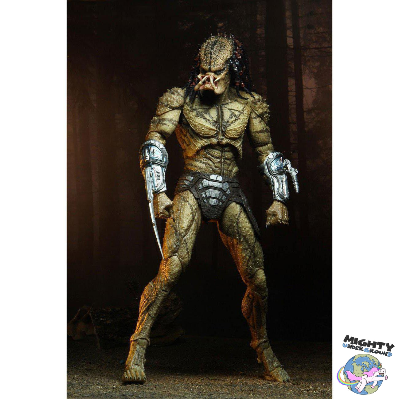Predator (2018): Deluxe Ultimate Assassin (Unarmored) VORBESTELLUNG!-Actionfiguren-NECA-Mighty Underground