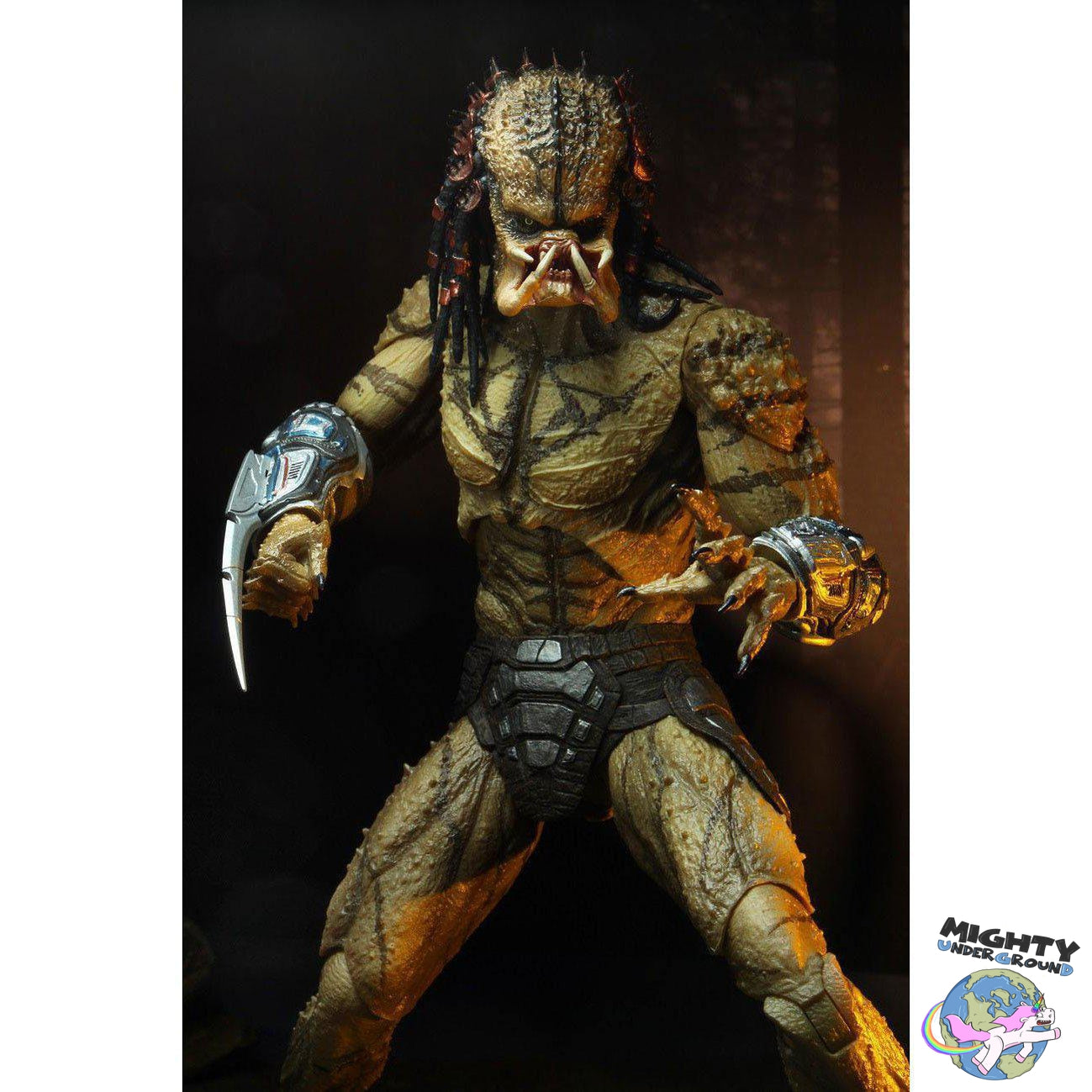 Predator (2018): Deluxe Ultimate Assassin (Unarmored) VORBESTELLUNG!-Actionfiguren-NECA-Mighty Underground
