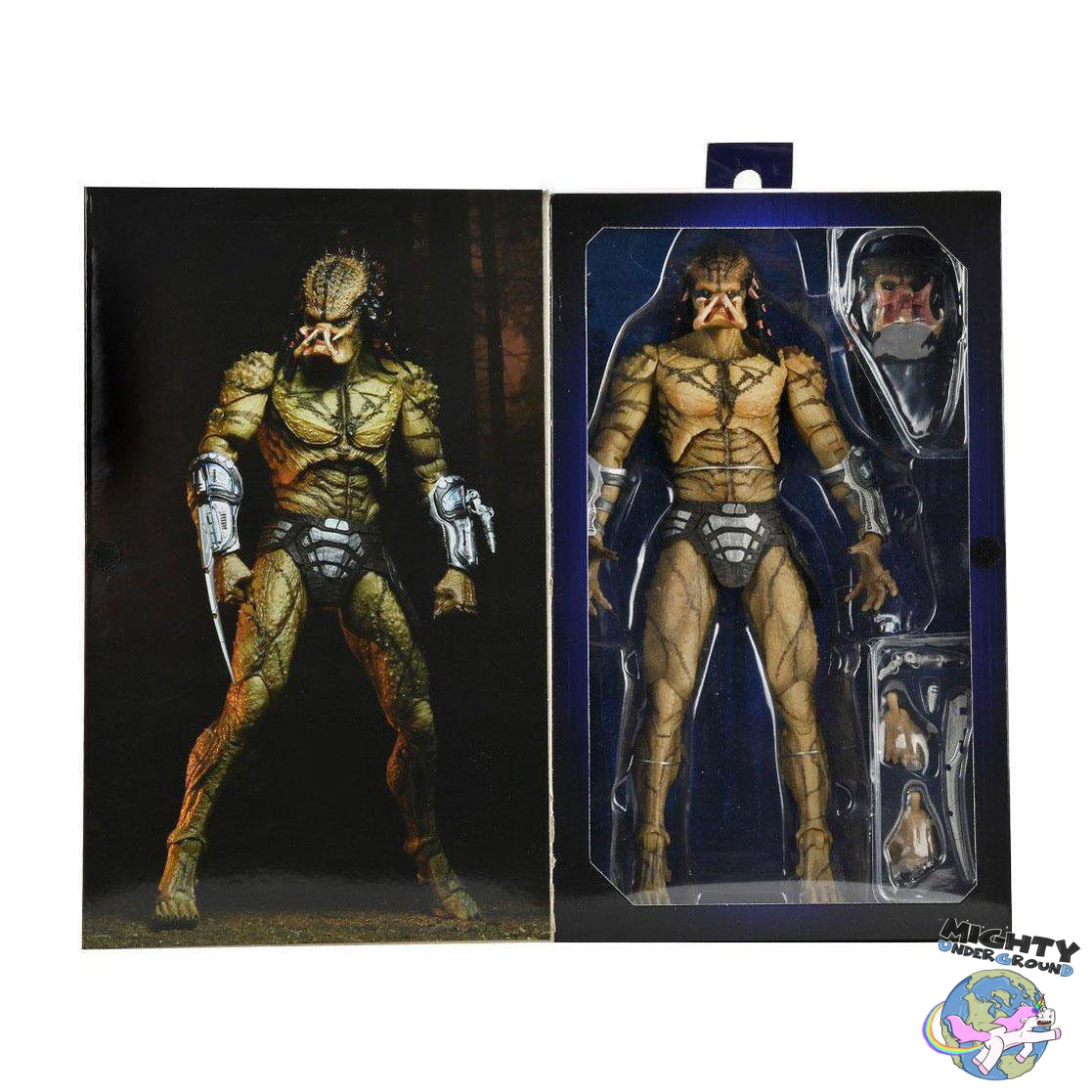 Predator (2018): Deluxe Ultimate Assassin (Unarmored) VORBESTELLUNG!-Actionfiguren-NECA-Mighty Underground