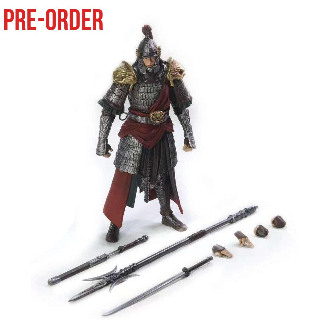 Return to the Empire Chinese Swordsman (Gold Armor)-Actionfiguren-D20 Studio-Mighty Underground