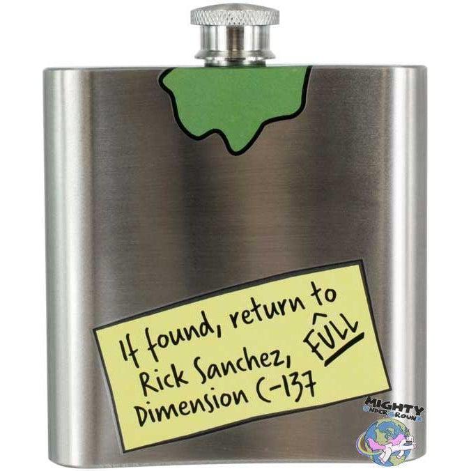 Rick and Morty - Flachmann-Flachmann-Paladone-Mighty Underground