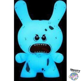 Rick and Morty: Mr. Meeseeks Diseased GitD Dunny (Limited NYCC Exclusive)-Figuren-Kidrobot-Mighty Underground