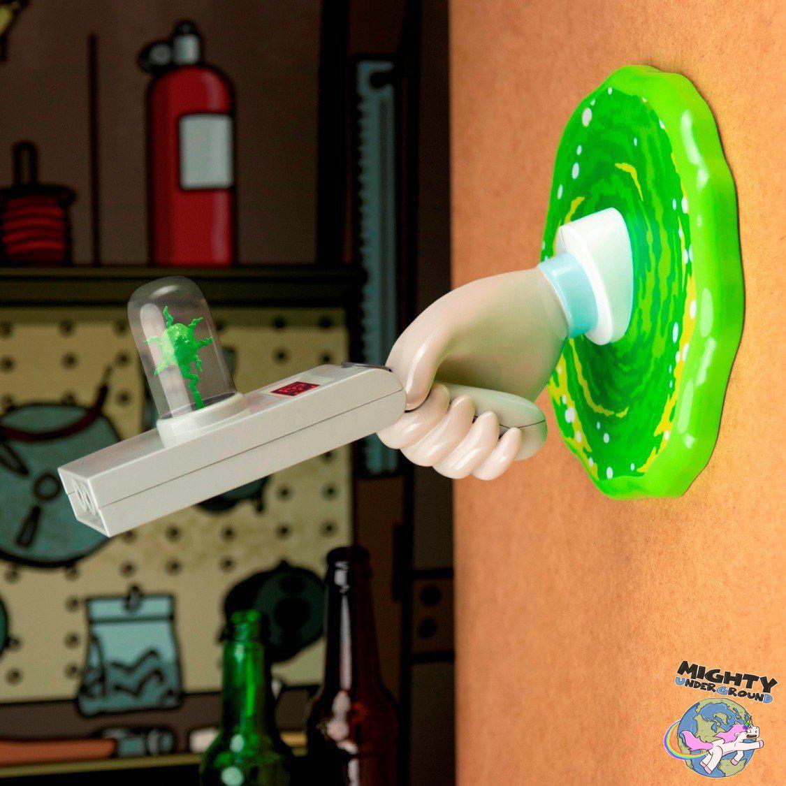 Rick and Morty - Portal Gun - Lampe-Lampe-Paladone-mighty-underground