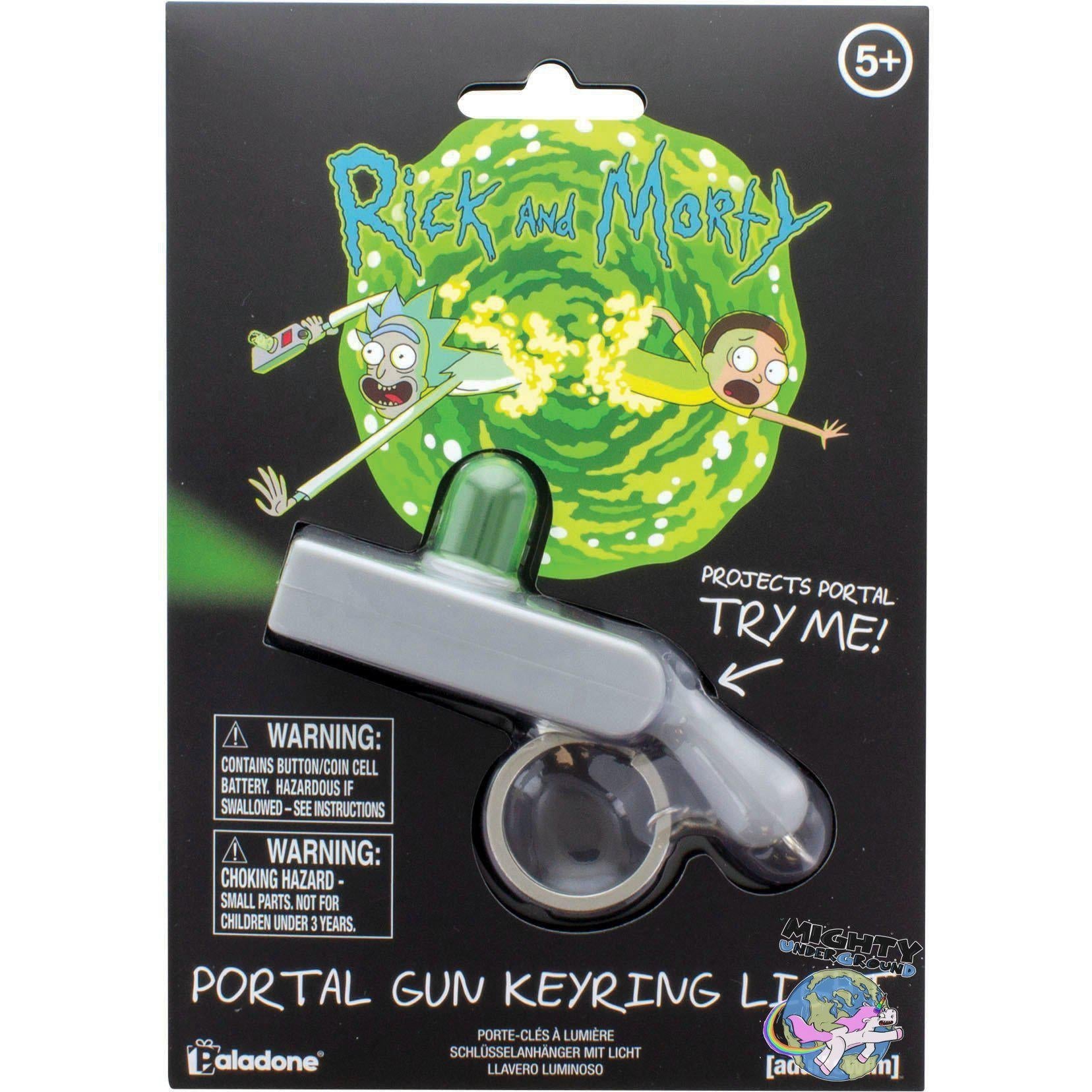 Rick and Morty - Portal Gun - Schlüsselanhänger-Schlüsselanhänger-Paladone-Mighty Underground