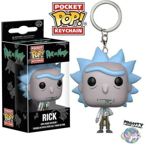 Rick and Morty - Rick - Pop Keychain-POP! + Funkos-Funko-mighty-underground