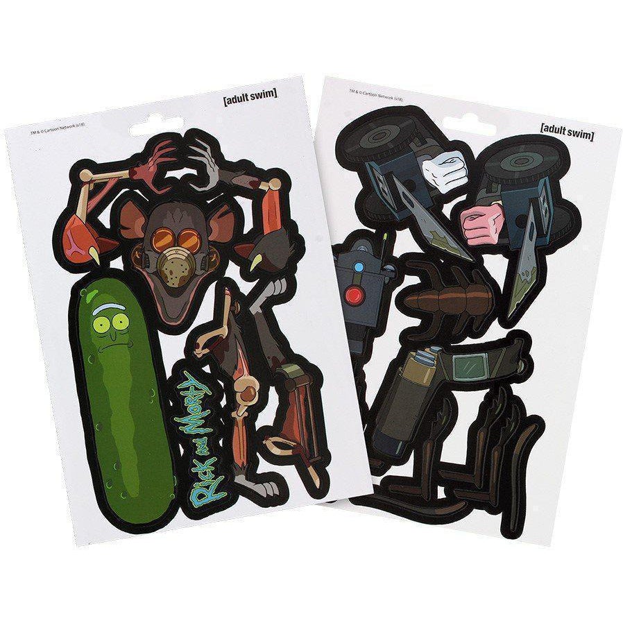 Rick and Morty - Weaponize the Pickle - Magnetset-Magneten-Pyramid-Mighty Underground