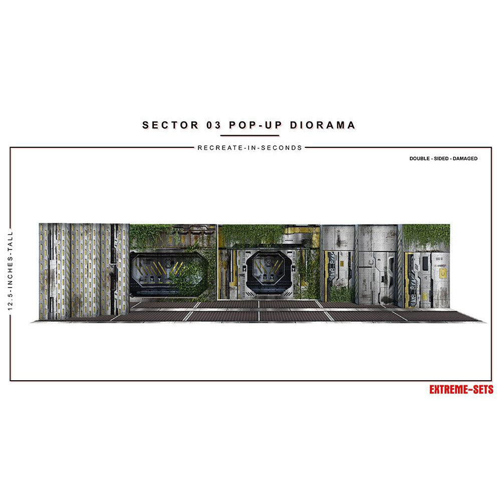 Sector 03 Pop-Up - Diorama - 1/12-Actionfiguren-Extreme Sets-Mighty Underground