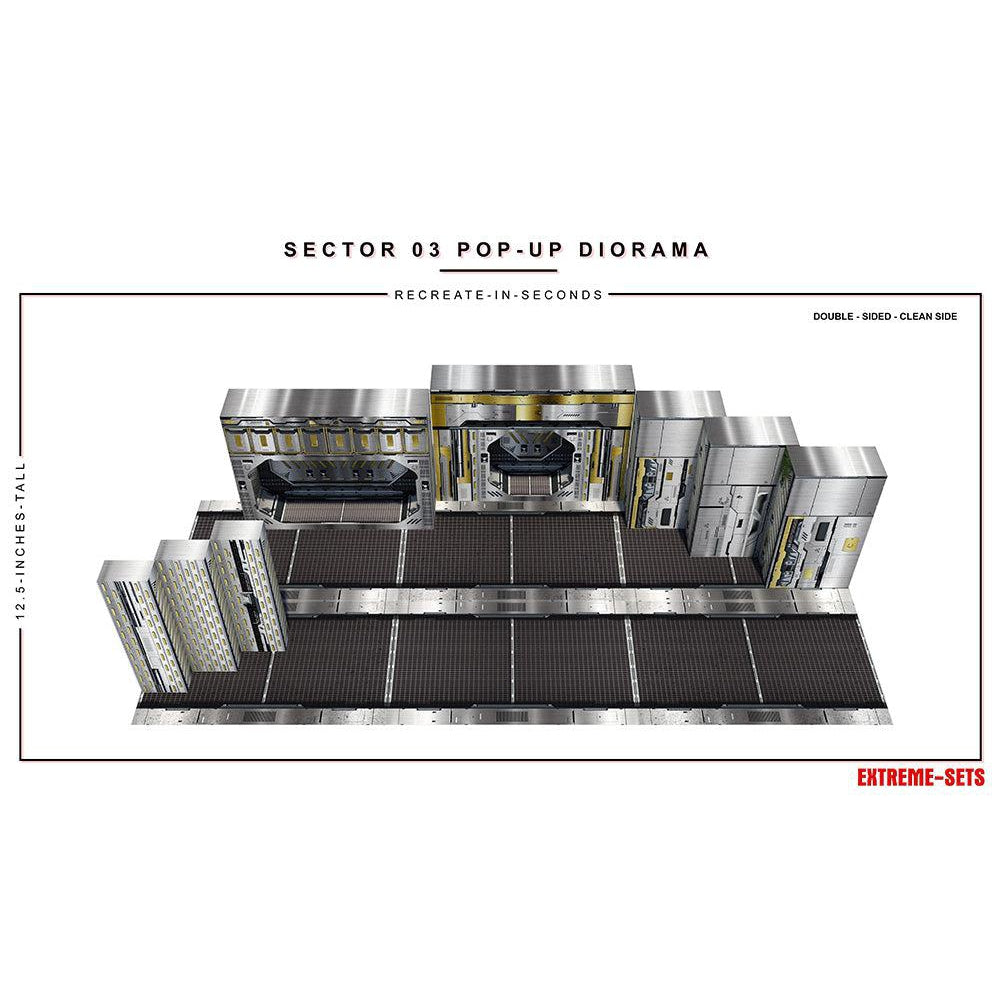 Sector 03 Pop-Up - Diorama - 1/12-Actionfiguren-Extreme Sets-Mighty Underground