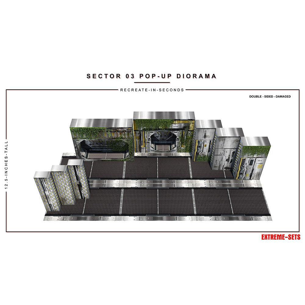Sector 03 Pop-Up - Diorama - 1/12-Actionfiguren-Extreme Sets-Mighty Underground