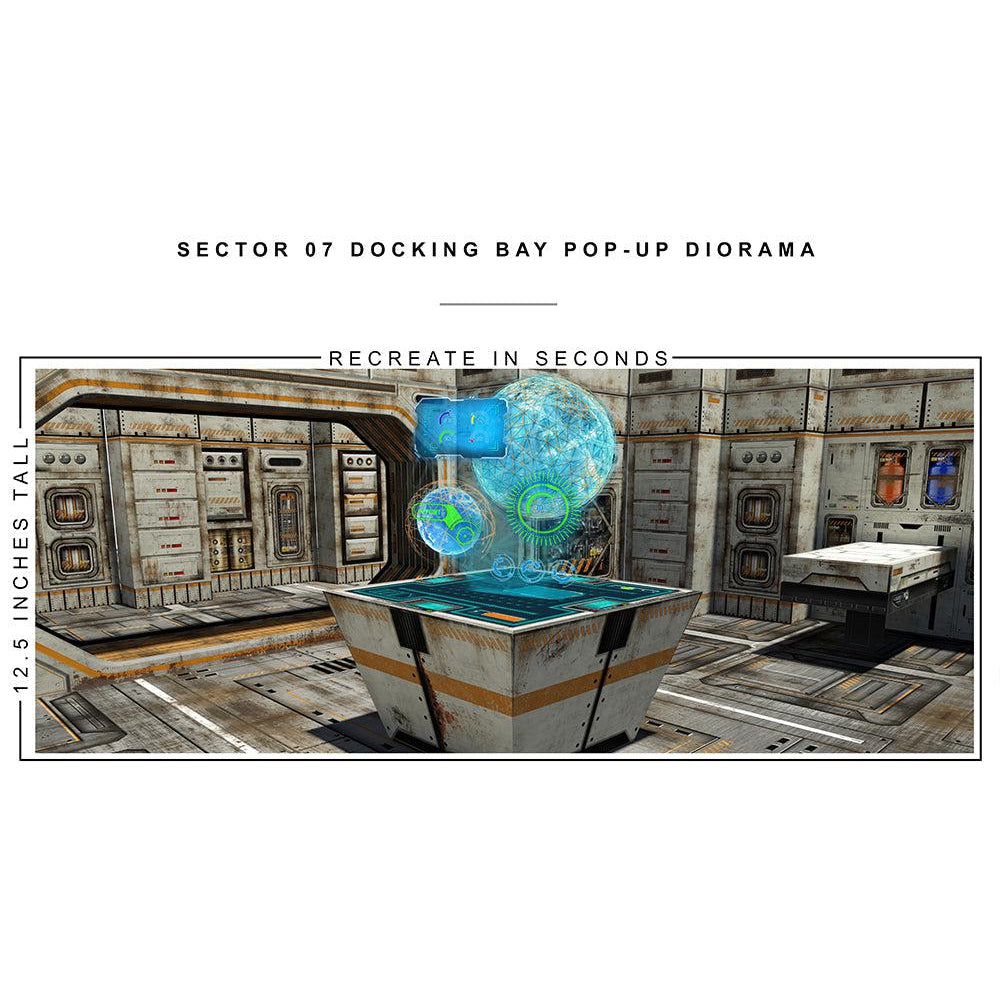 Sector 07 Docking Bay Pop-Up - Diorama - 1/12-Actionfiguren-Extreme Sets-Mighty Underground