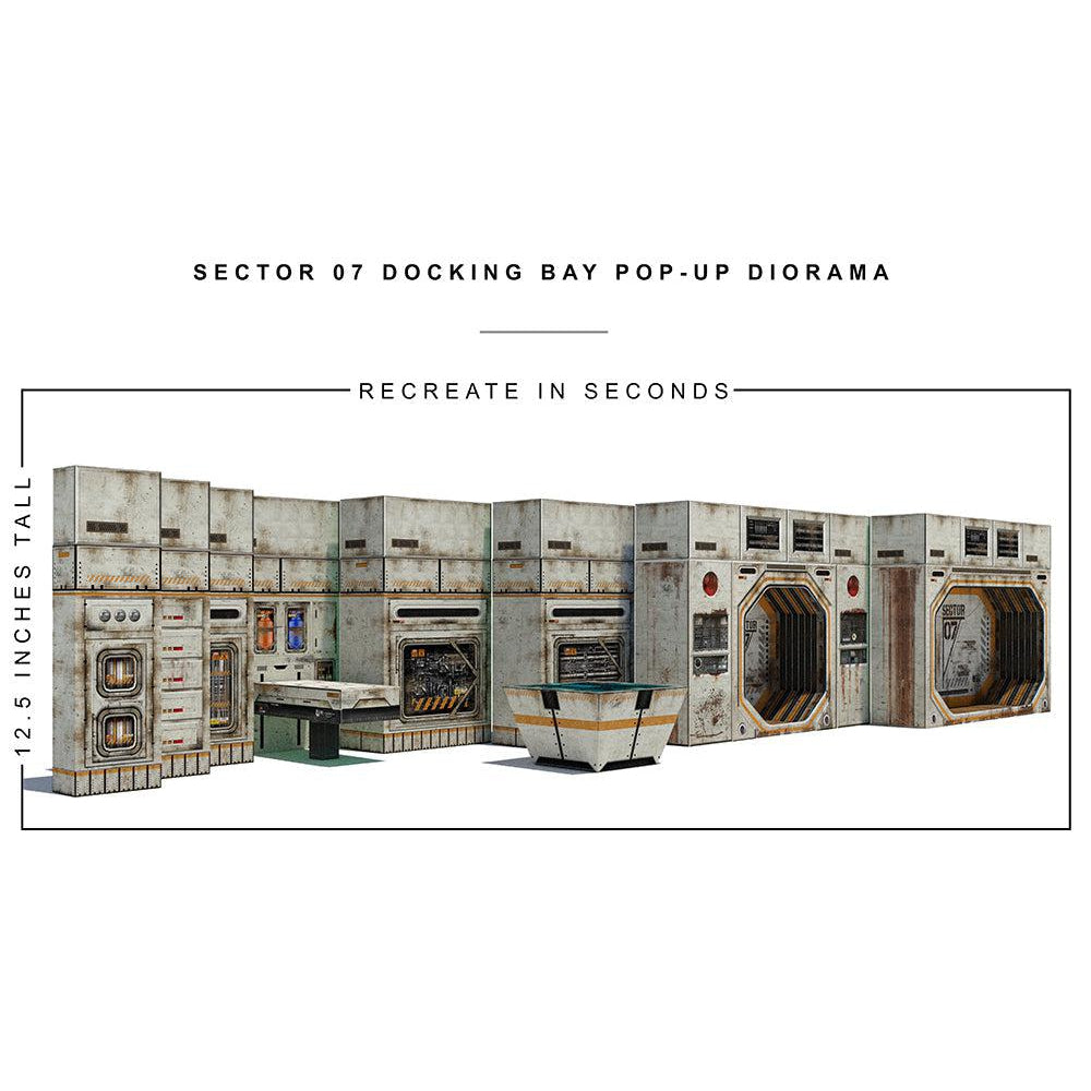 Sector 07 Docking Bay Pop-Up - Diorama - 1/12-Actionfiguren-Extreme Sets-Mighty Underground