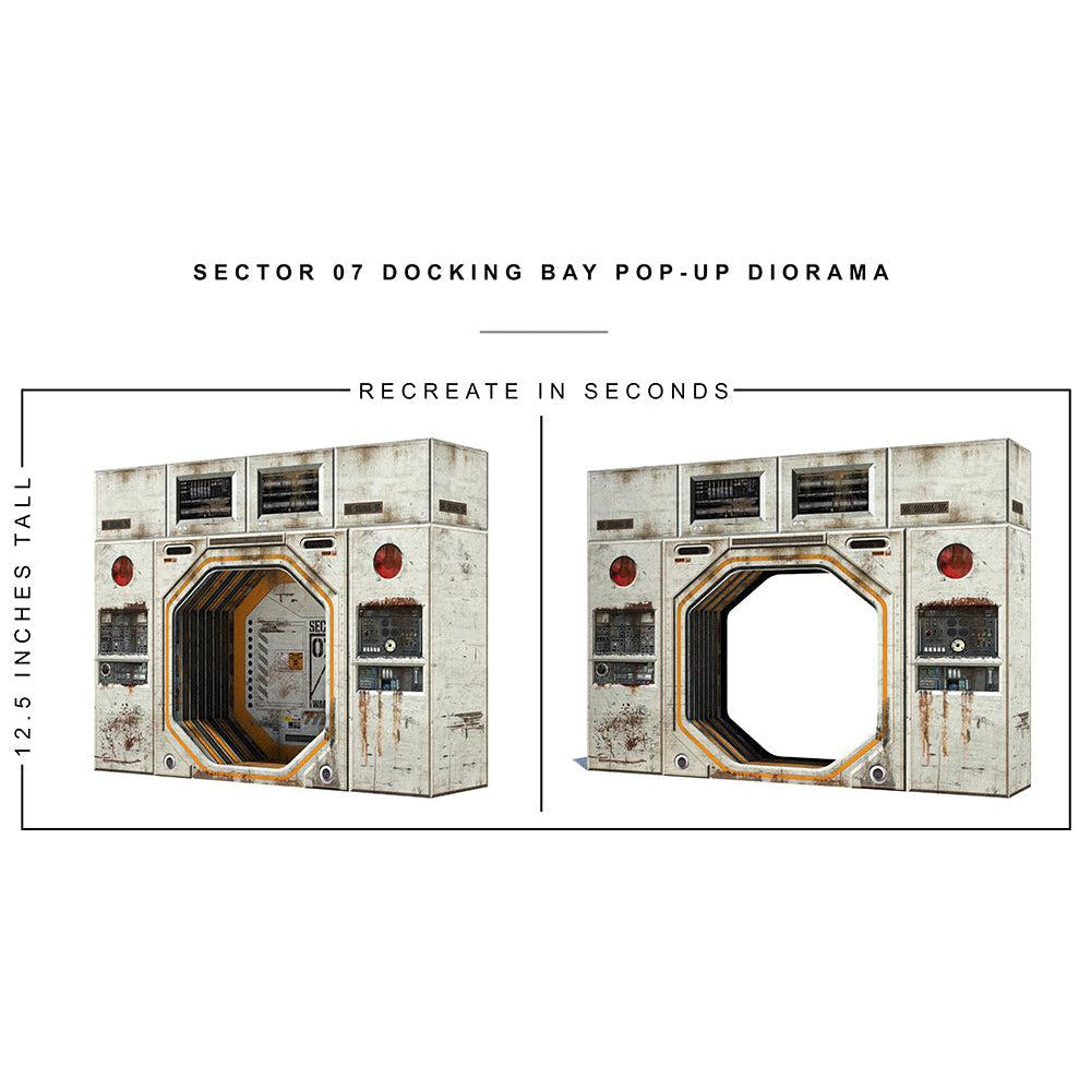 Sector 07 Docking Bay Pop-Up - Diorama - 1/12-Actionfiguren-Extreme Sets-Mighty Underground