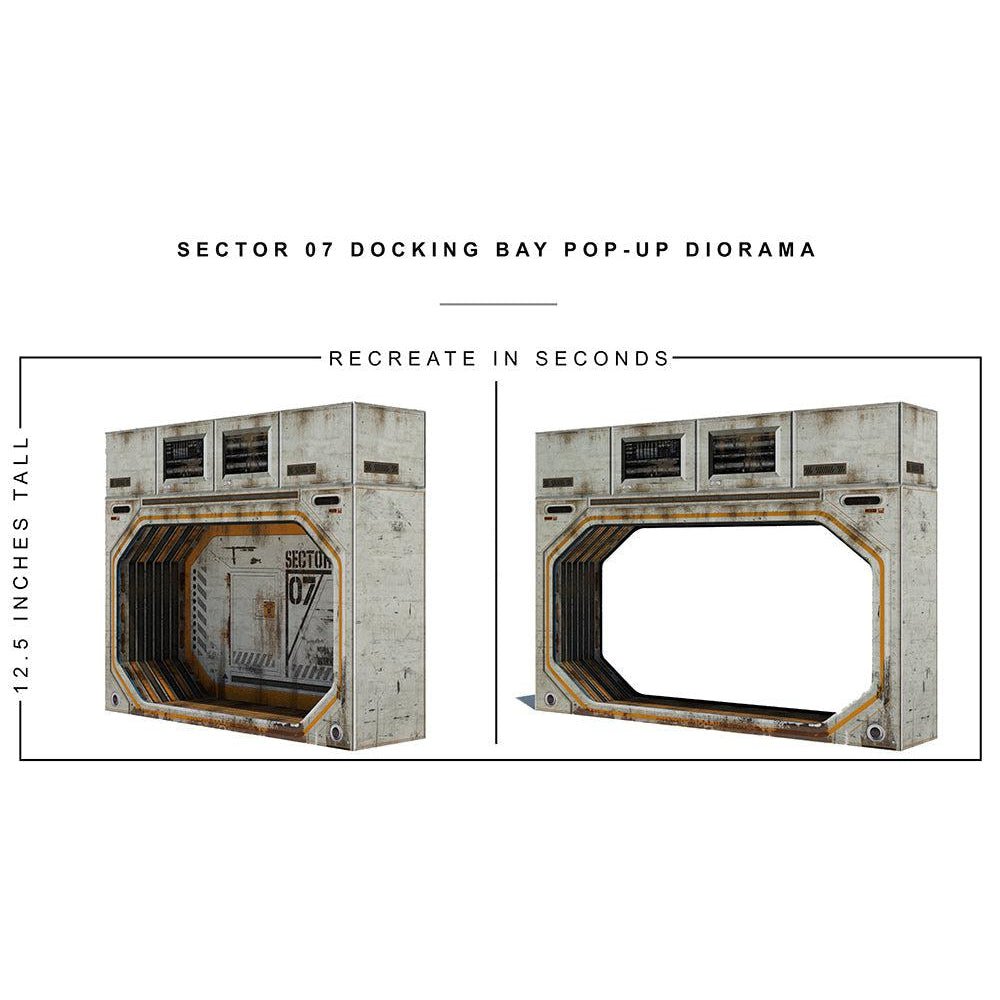 Sector 07 Docking Bay Pop-Up - Diorama - 1/12-Actionfiguren-Extreme Sets-Mighty Underground