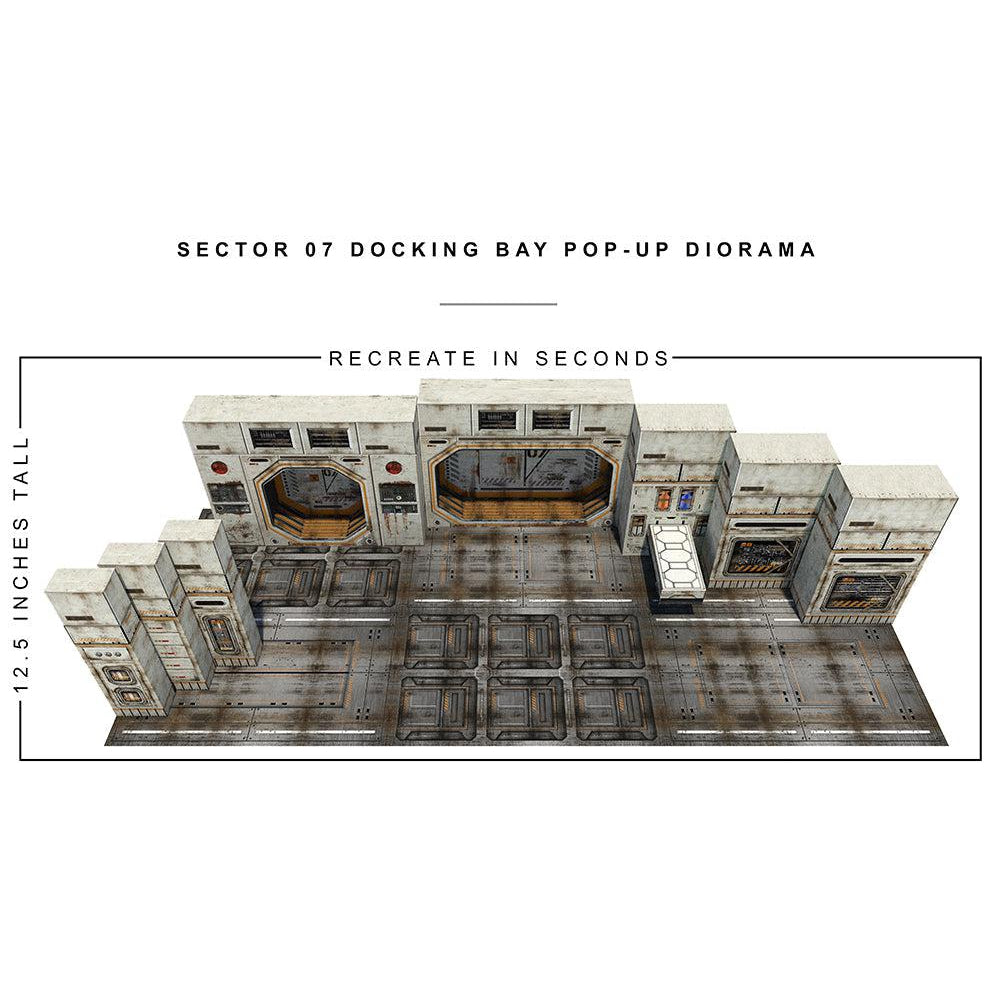 Sector 07 Docking Bay Pop-Up - Diorama - 1/12-Actionfiguren-Extreme Sets-Mighty Underground