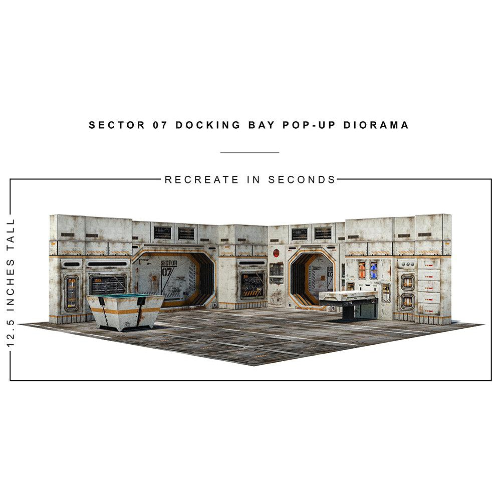 Sector 07 Docking Bay Pop-Up - Diorama - 1/12-Actionfiguren-Extreme Sets-Mighty Underground
