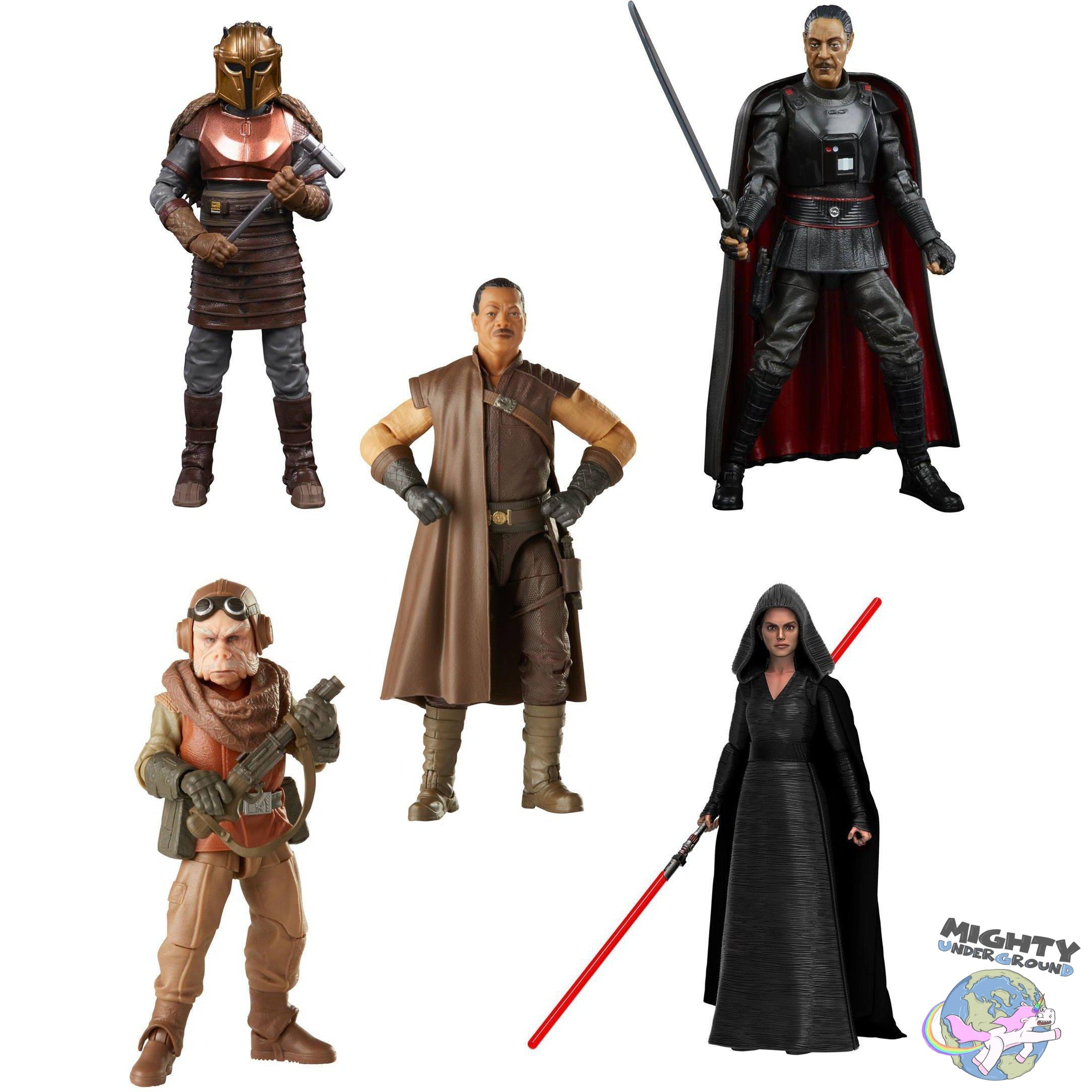 Star Wars Black Series: 2021 Wave 1 Sortiment (5)-Actionfiguren-Hasbro-mighty-underground