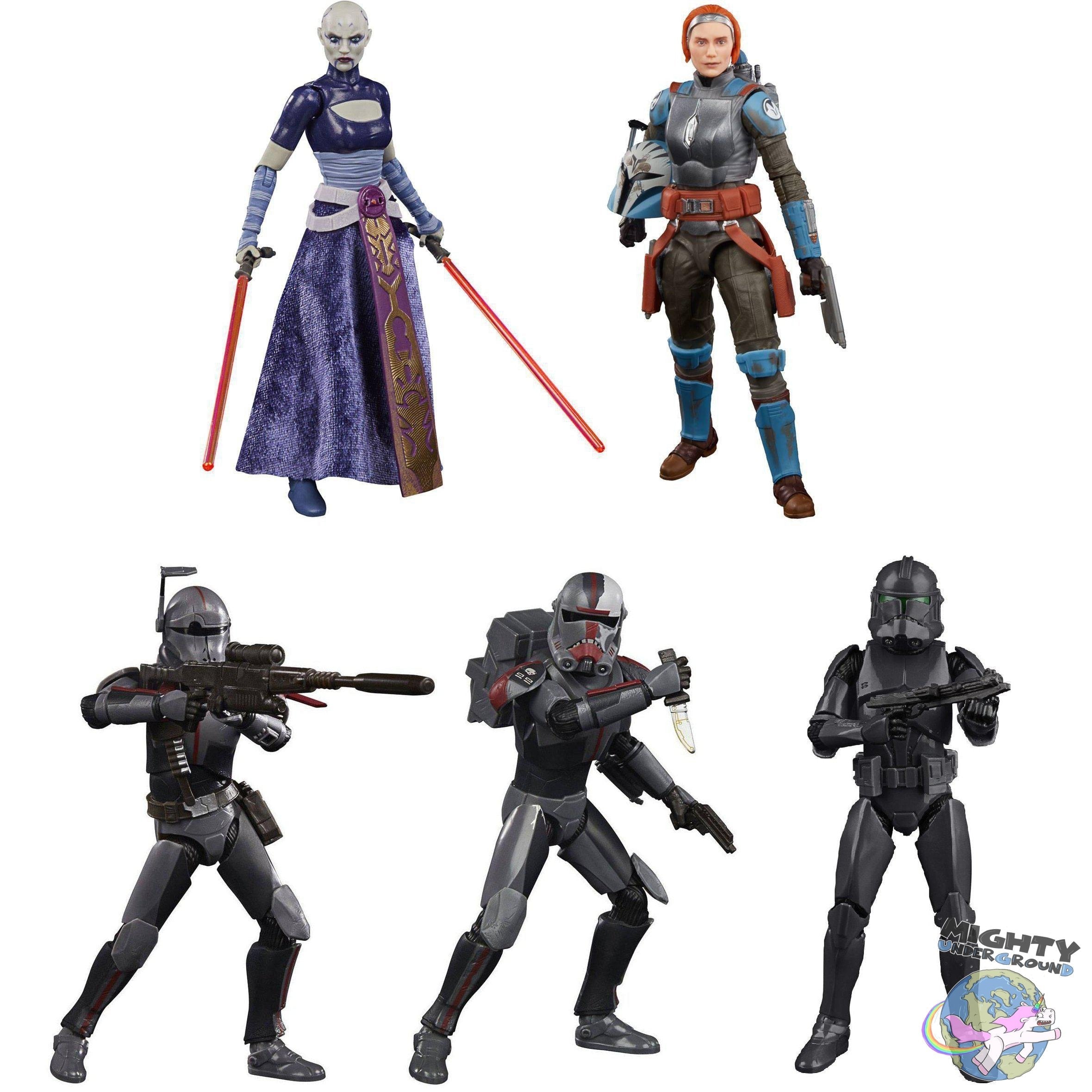 Star Wars Black Series: 2021 Wave 2 Sortiment (5)-Actionfiguren-Hasbro-Mighty Underground