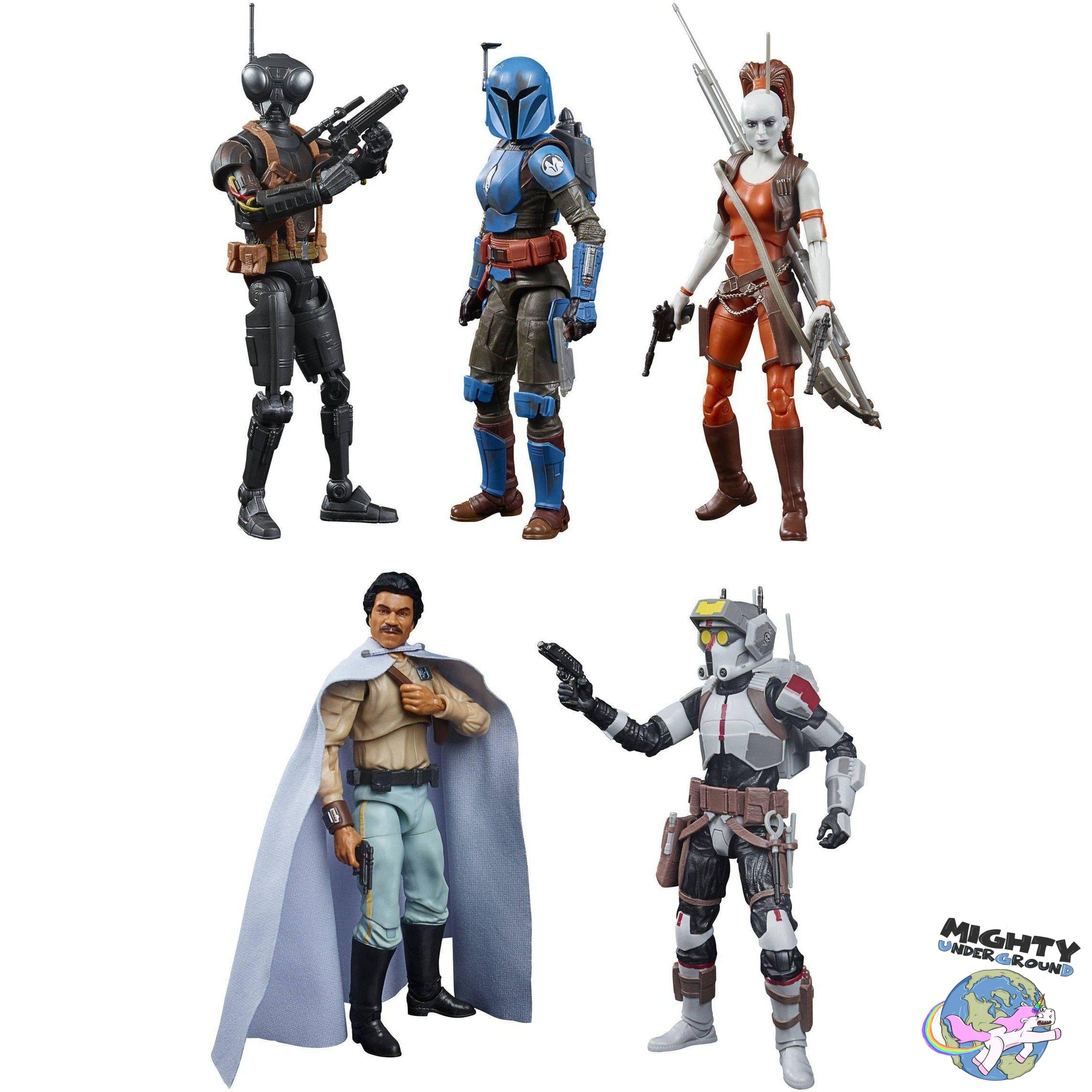 Star Wars Black Series: 2021 Wave 3 Sortiment (6) VORBESTELLUNG!-Actionfiguren-Hasbro-Mighty Underground