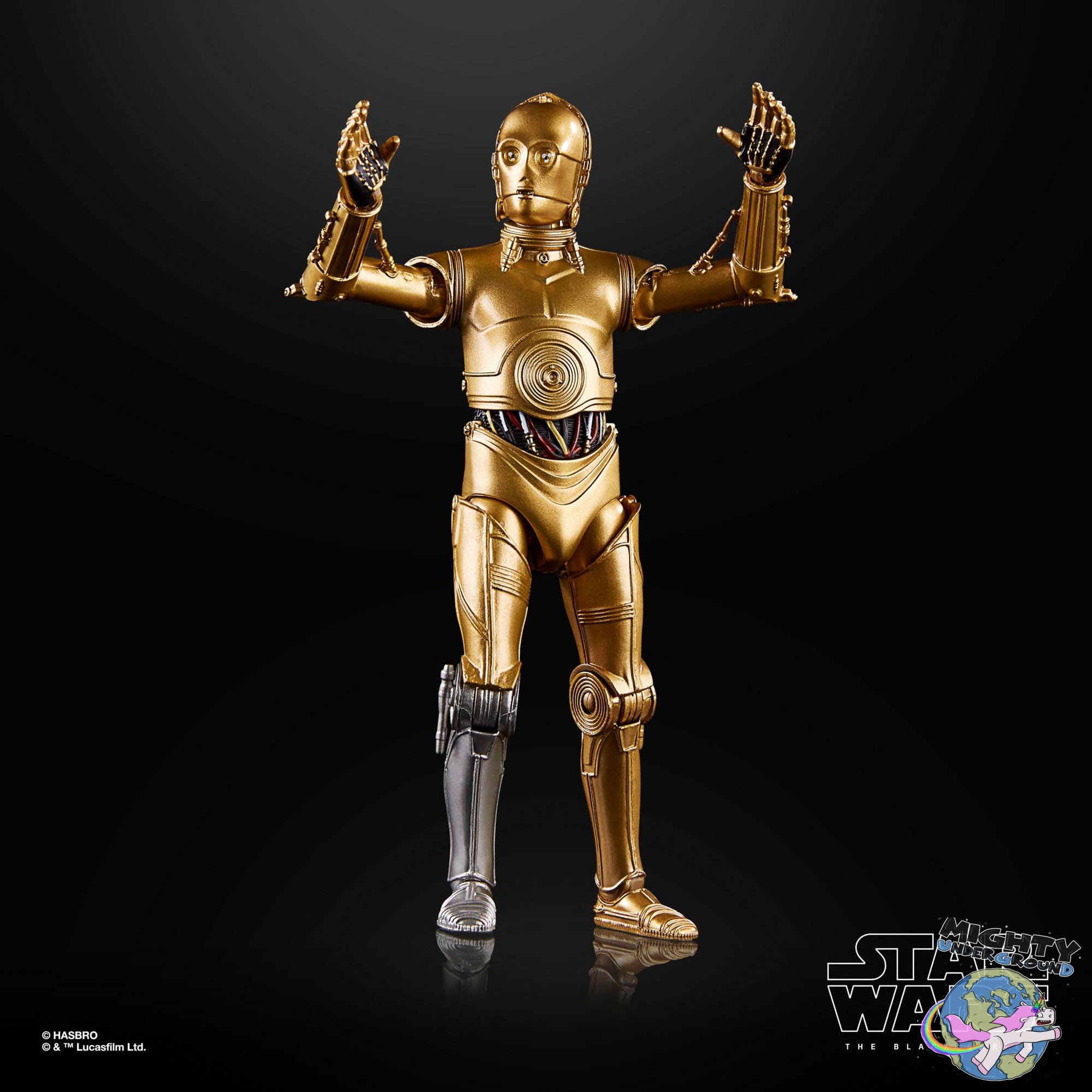 Star Wars Black Series Archive: C-3PO (Episode IV)-Actionfiguren-Hasbro-Mighty Underground