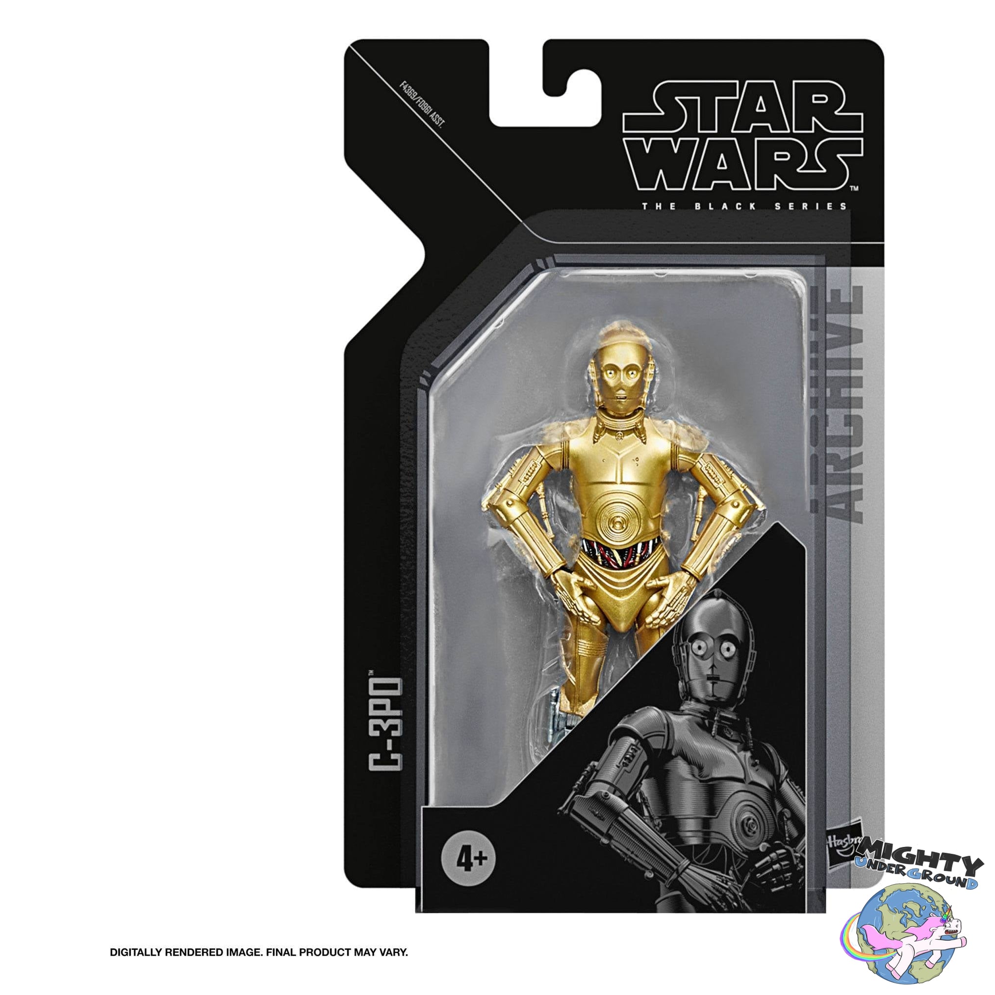 Star Wars Black Series Archive: C-3PO (Episode IV)-Actionfiguren-Hasbro-Mighty Underground