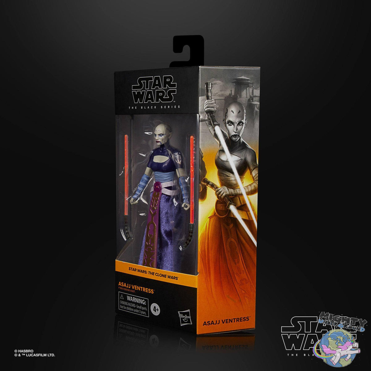 Star Wars Black Series: Asajj Ventress (The Clone Wars) VORBESTELLUNG!-Actionfiguren-Hasbro-mighty-underground