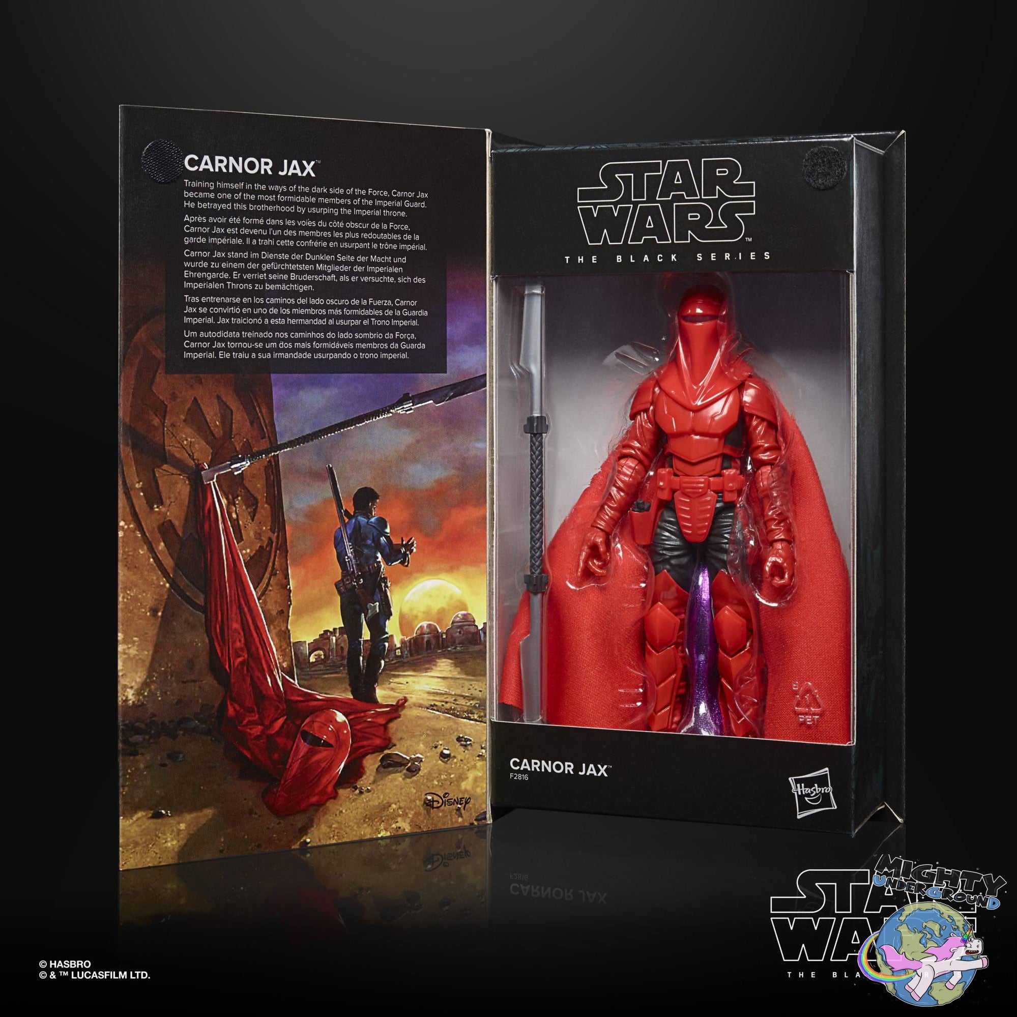 Star Wars Black Series: Carnor Jax (Crimson Empire, 50th Anniv.) VORBESTELLUNG!-Actionfiguren-Hasbro-Mighty Underground