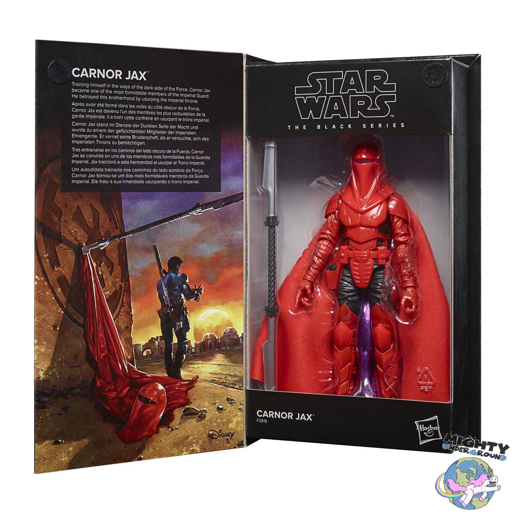 Star Wars Black Series: Carnor Jax (Crimson Empire, 50th Anniv.) VORBESTELLUNG!-Actionfiguren-Hasbro-Mighty Underground