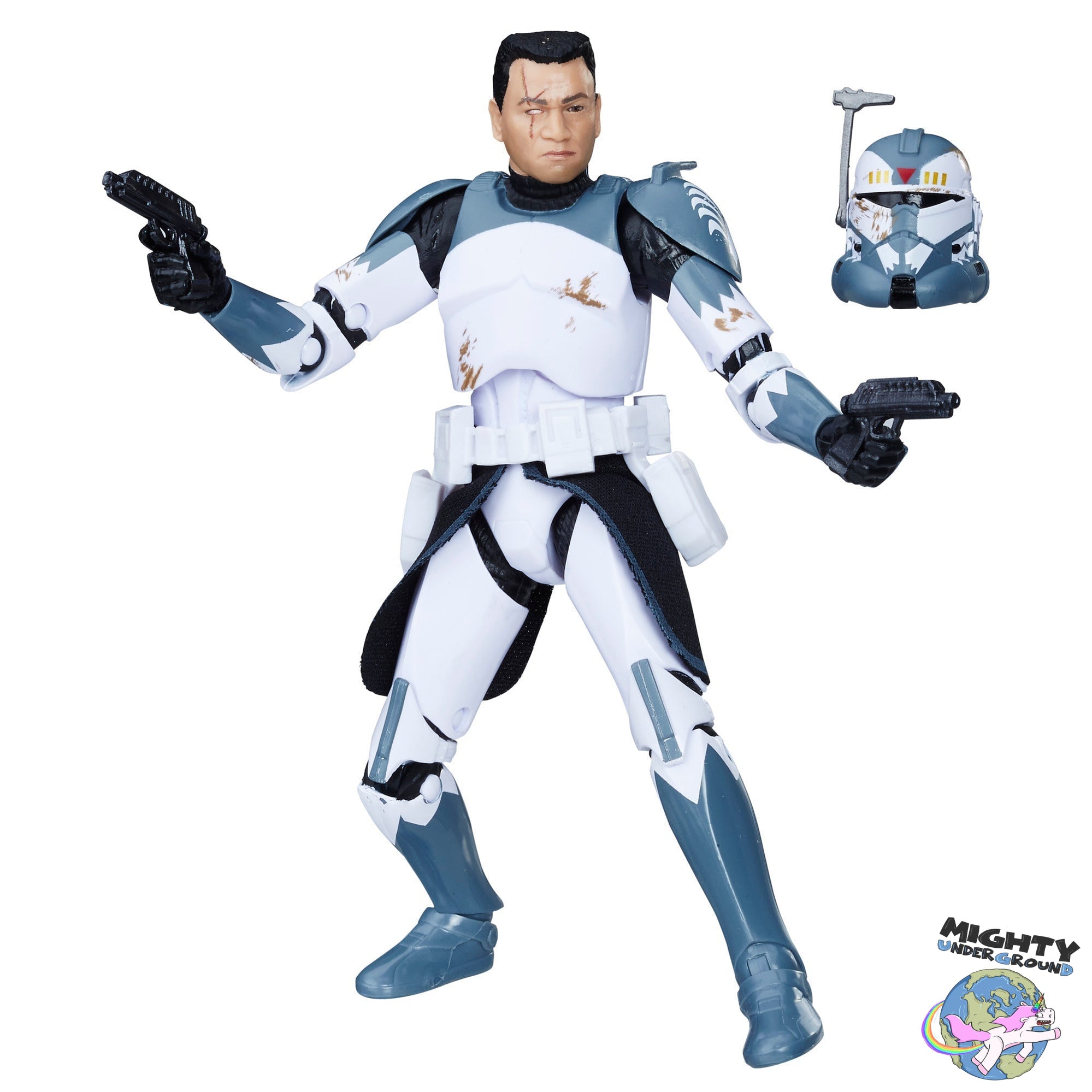 Star Wars Black Series: Clone Commander Wolffe (Clone Wars)-Actionfiguren-Hasbro-Mighty Underground