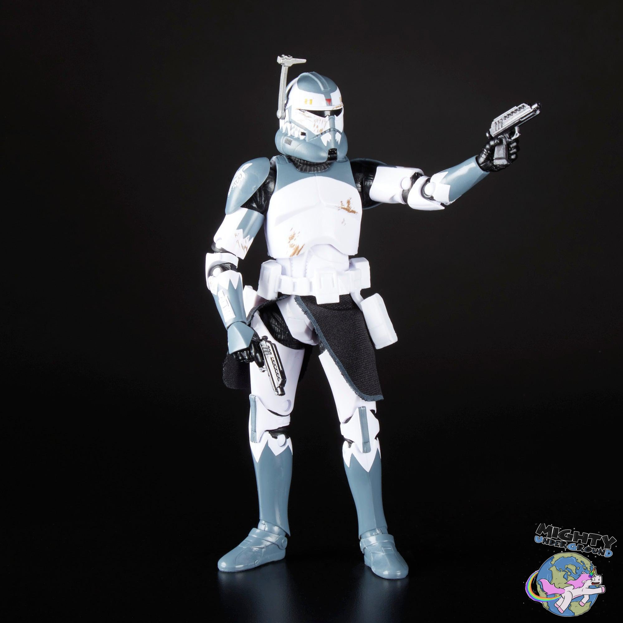 Star Wars Black Series: Clone Commander Wolffe (Clone Wars)-Actionfiguren-Hasbro-Mighty Underground