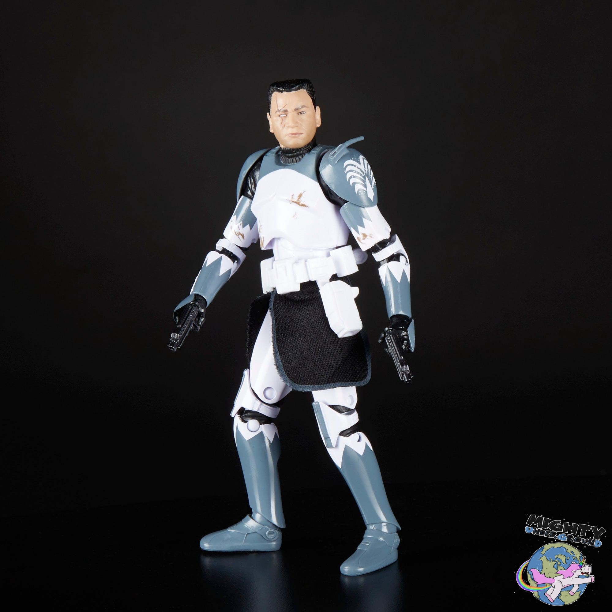 Star Wars Black Series: Clone Commander Wolffe (Clone Wars)-Actionfiguren-Hasbro-Mighty Underground