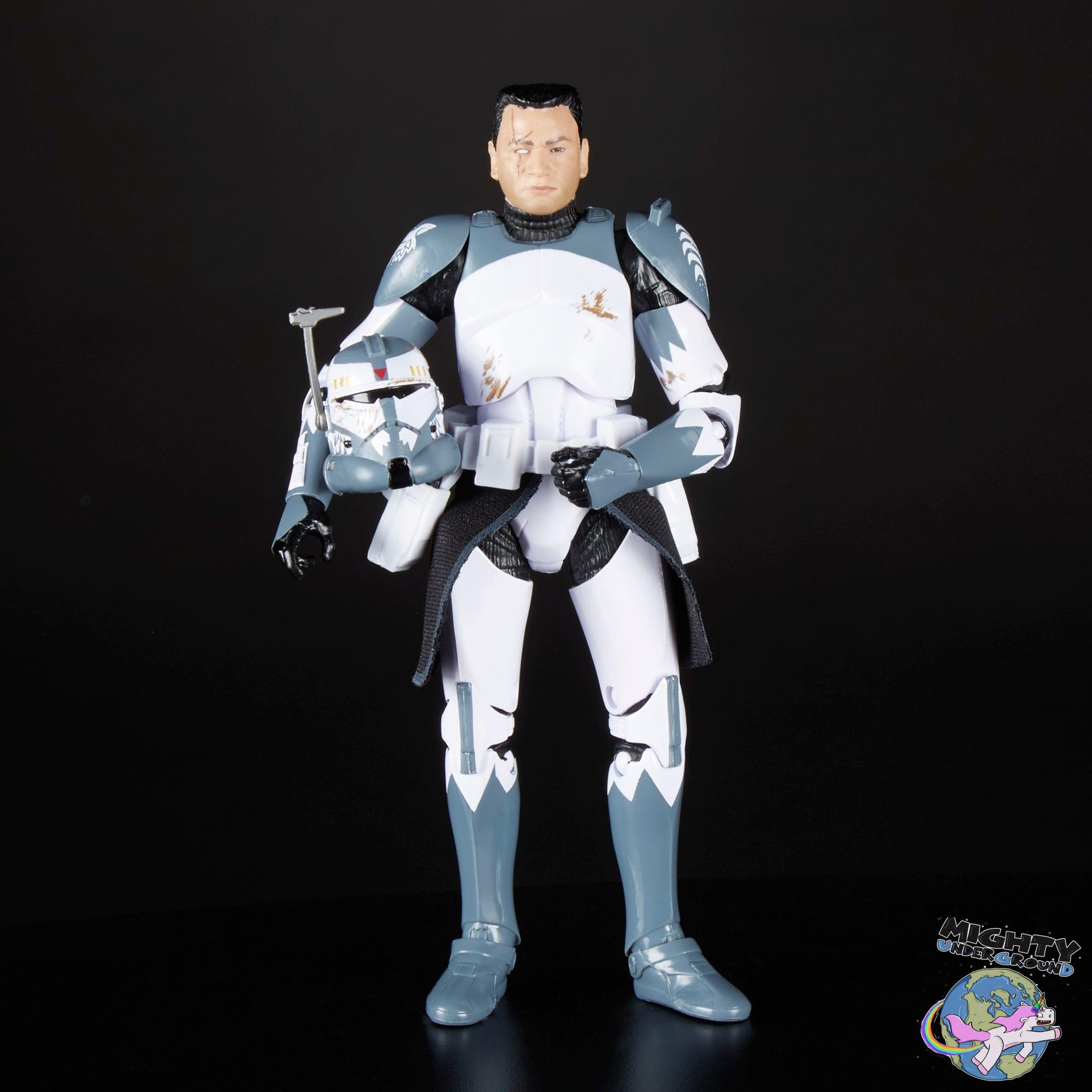 Star Wars Black Series: Clone Commander Wolffe (Clone Wars)-Actionfiguren-Hasbro-Mighty Underground