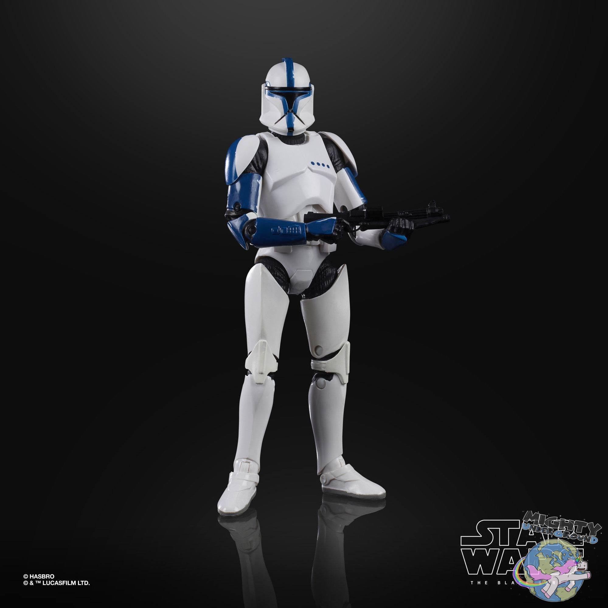 Star Wars Black Series: Clone Trooper Lieutenant (Episode II, Phase I) VORBESTELLUNG!-Actionfiguren-Hasbro-mighty-underground