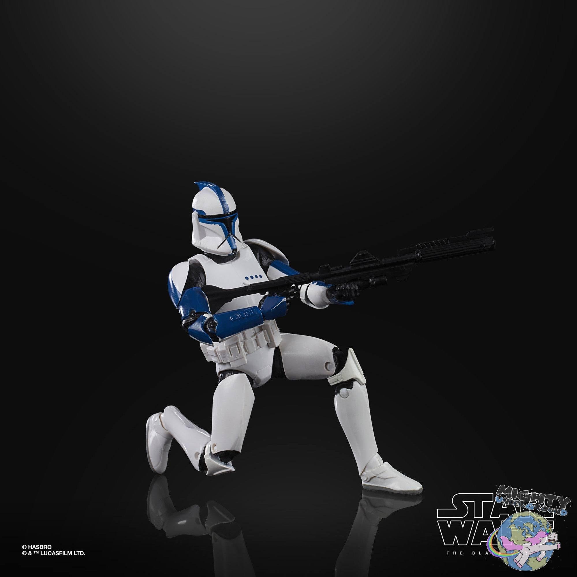 Star Wars Black Series: Clone Trooper Lieutenant (Episode II, Phase I) VORBESTELLUNG!-Actionfiguren-Hasbro-mighty-underground