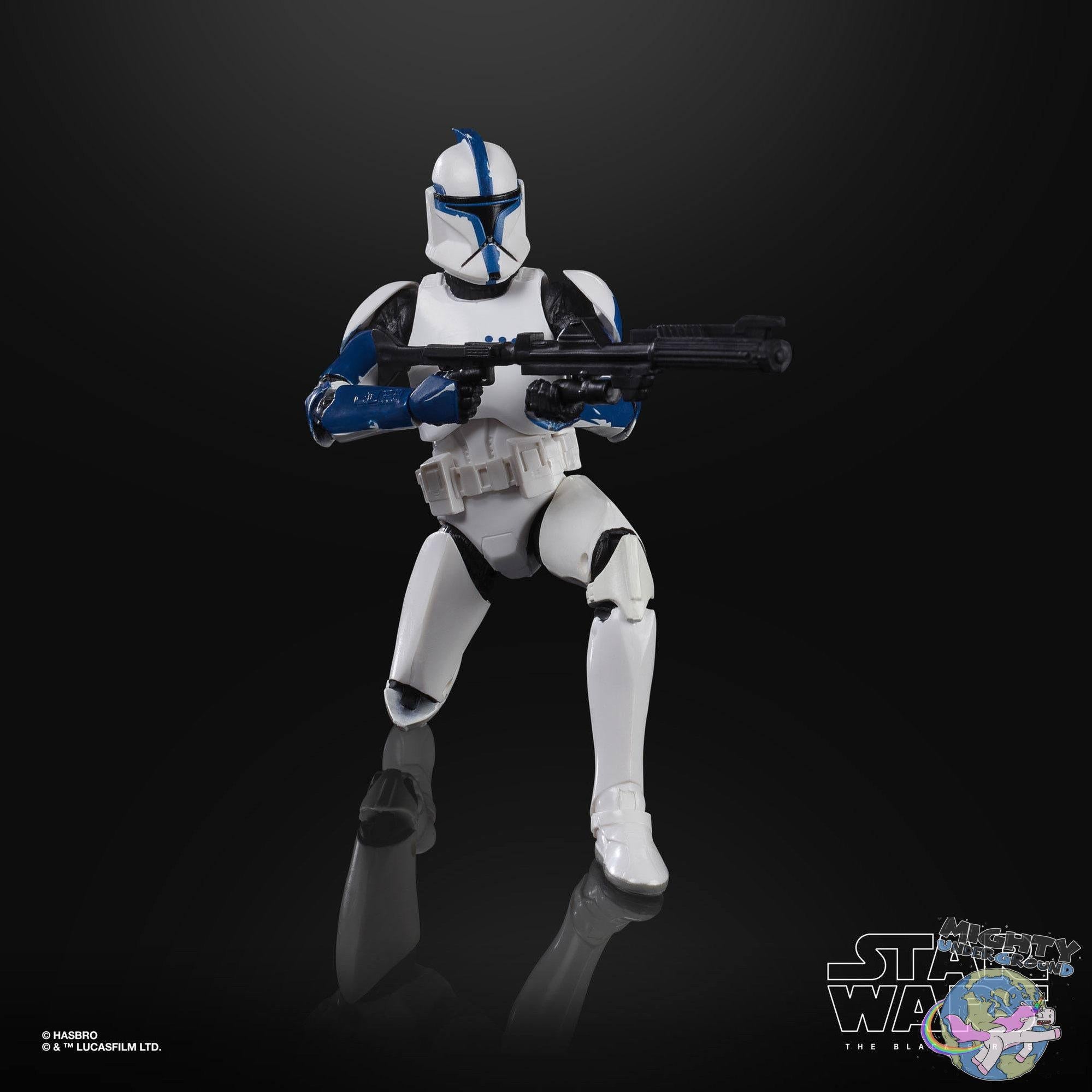 Star Wars Black Series: Clone Trooper Lieutenant (Episode II, Phase I) VORBESTELLUNG!-Actionfiguren-Hasbro-mighty-underground