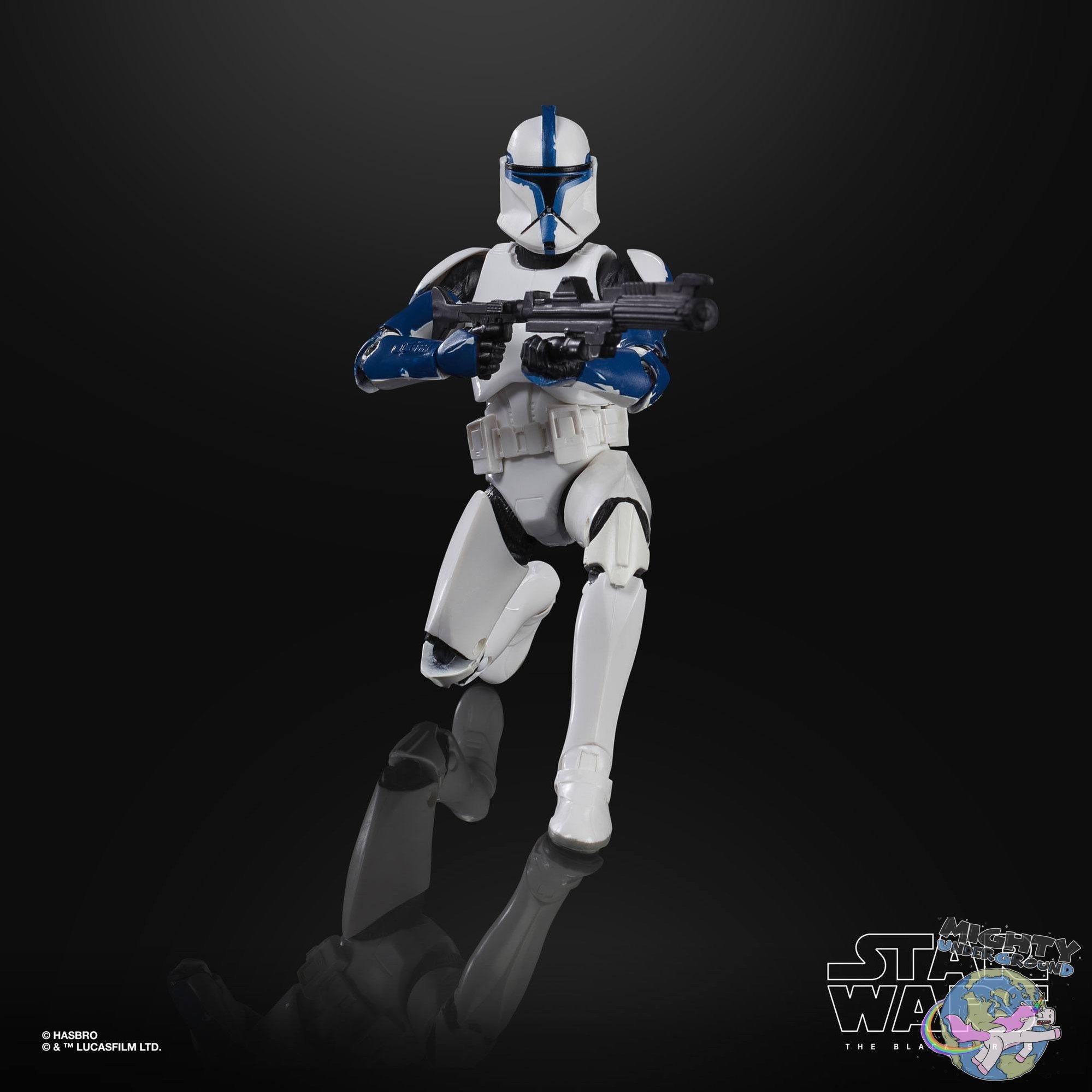 Star Wars Black Series: Clone Trooper Lieutenant (Episode II, Phase I) VORBESTELLUNG!-Actionfiguren-Hasbro-mighty-underground
