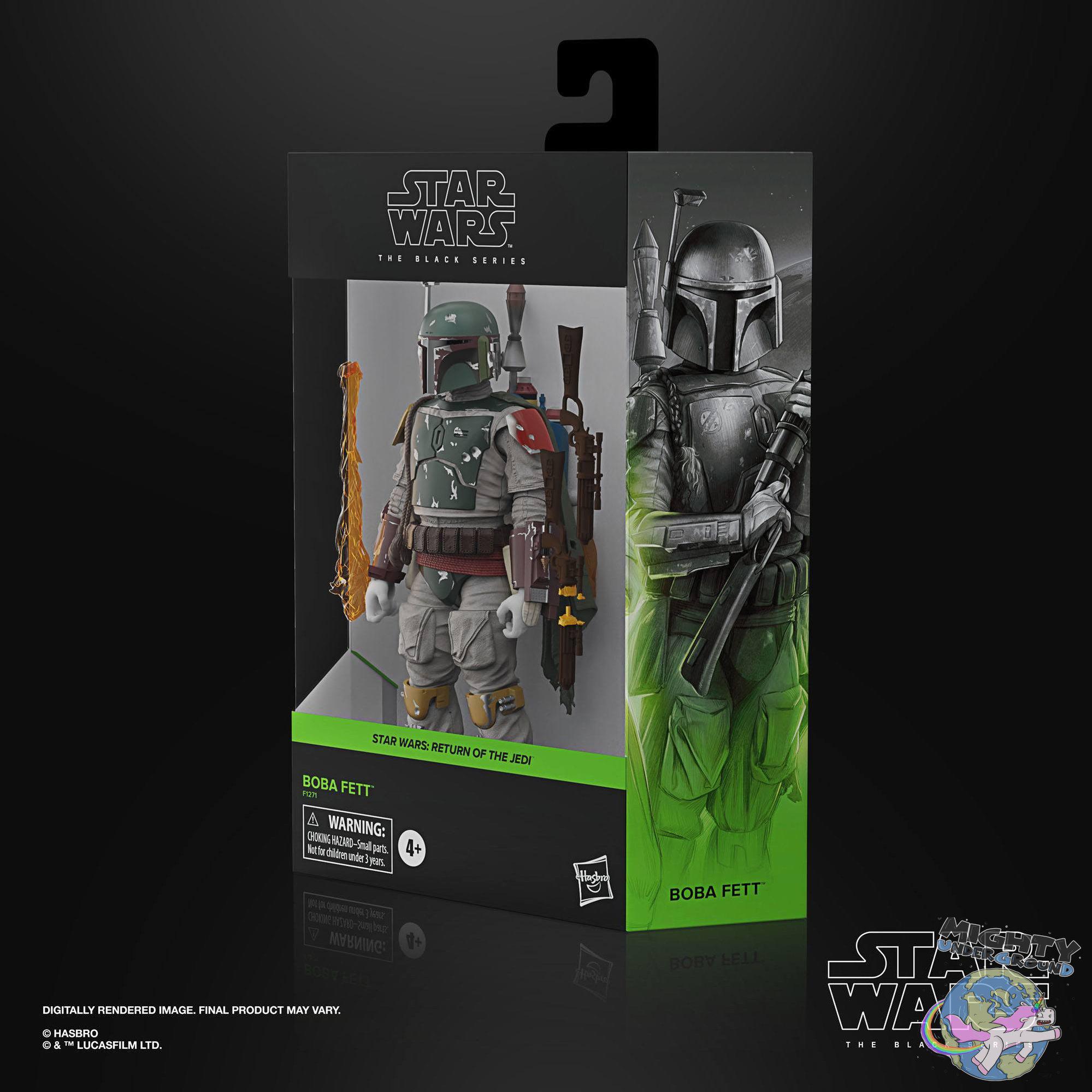 Star Wars Black Series: Deluxe Boba Fett (Episode VI) VORBESTELLUNG!-Actionfiguren-Hasbro-mighty-underground
