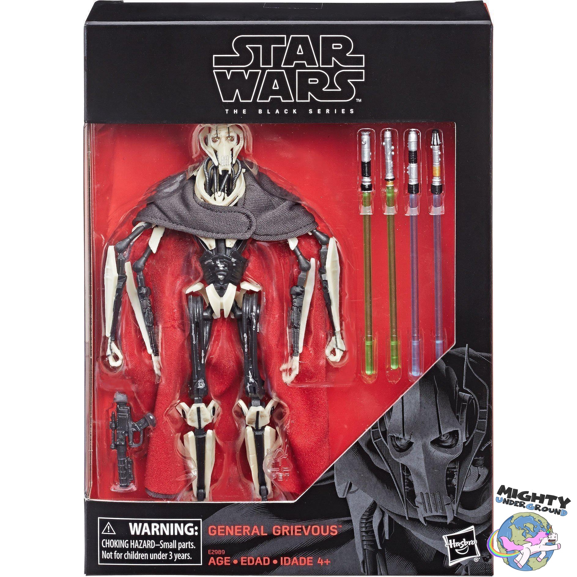 Star Wars Black Series: Deluxe General Grievous (Episode III)-Actionfiguren-Hasbro-Mighty Underground