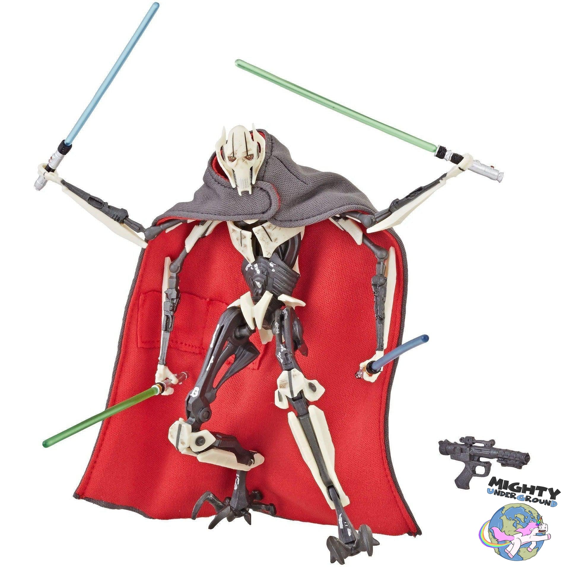 Star Wars Black Series: Deluxe General Grievous (Episode III)-Actionfiguren-Hasbro-Mighty Underground