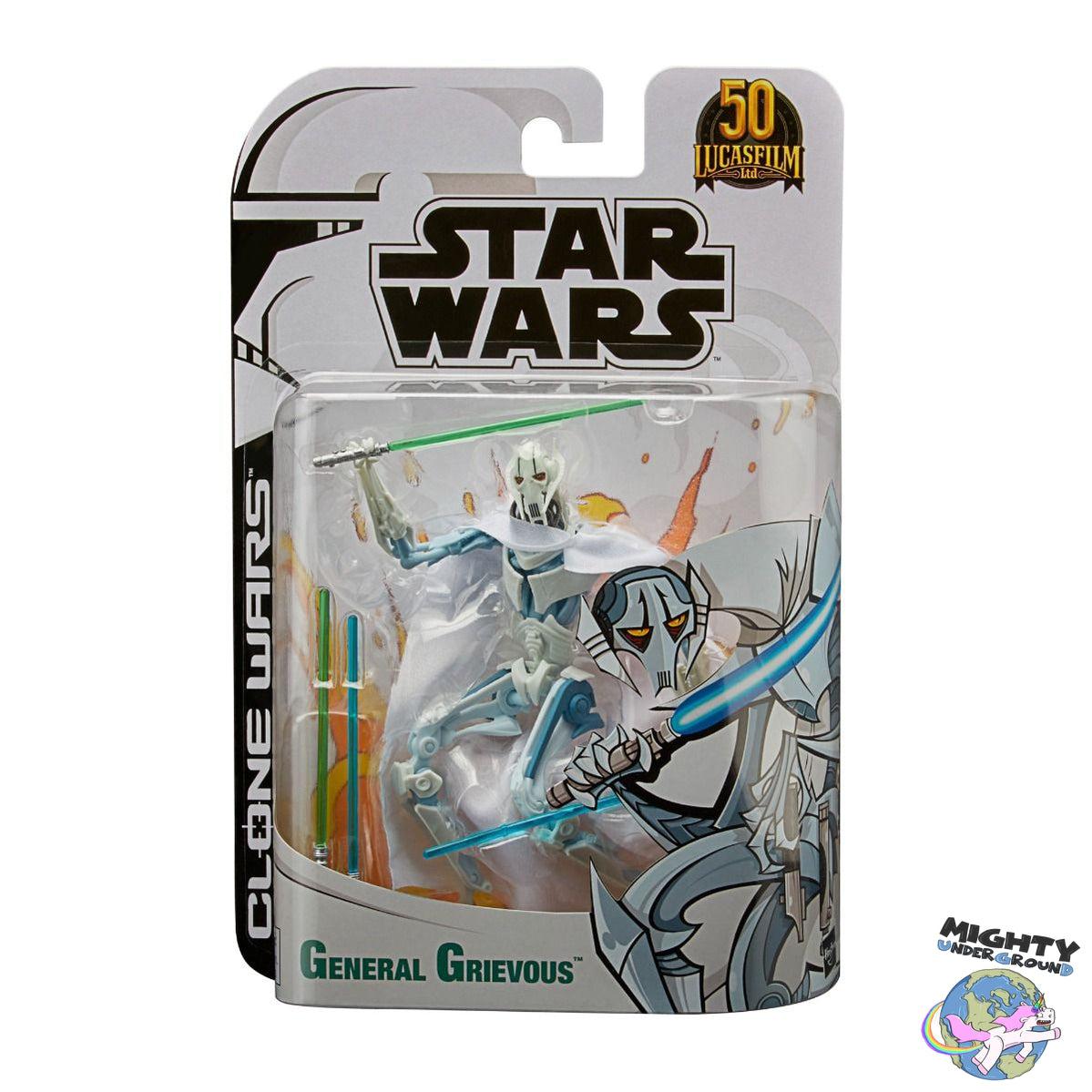 Star Wars Black Series: General Grievous (The Clone Wars)-Actionfiguren-Hasbro-Mighty Underground