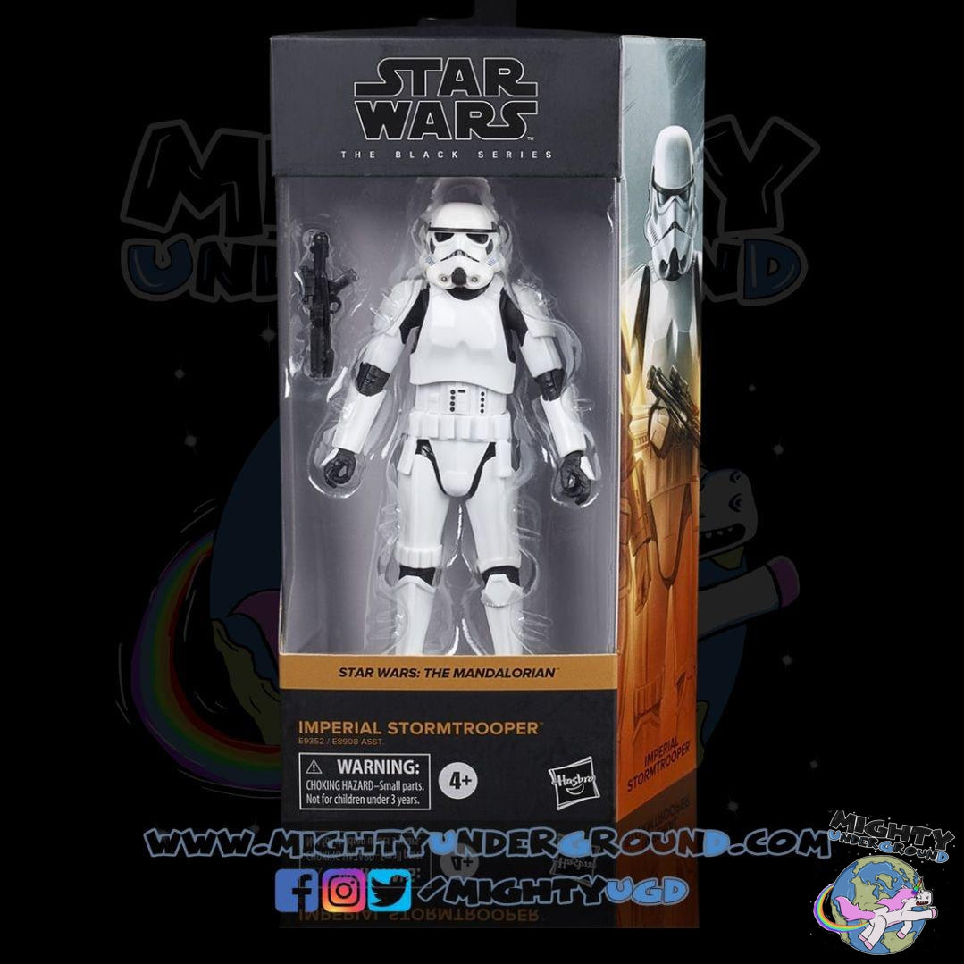 Star Wars Black Series: Imperial Stormtrooper (The Mandalorian)-Actionfiguren-Hasbro-Mighty Underground