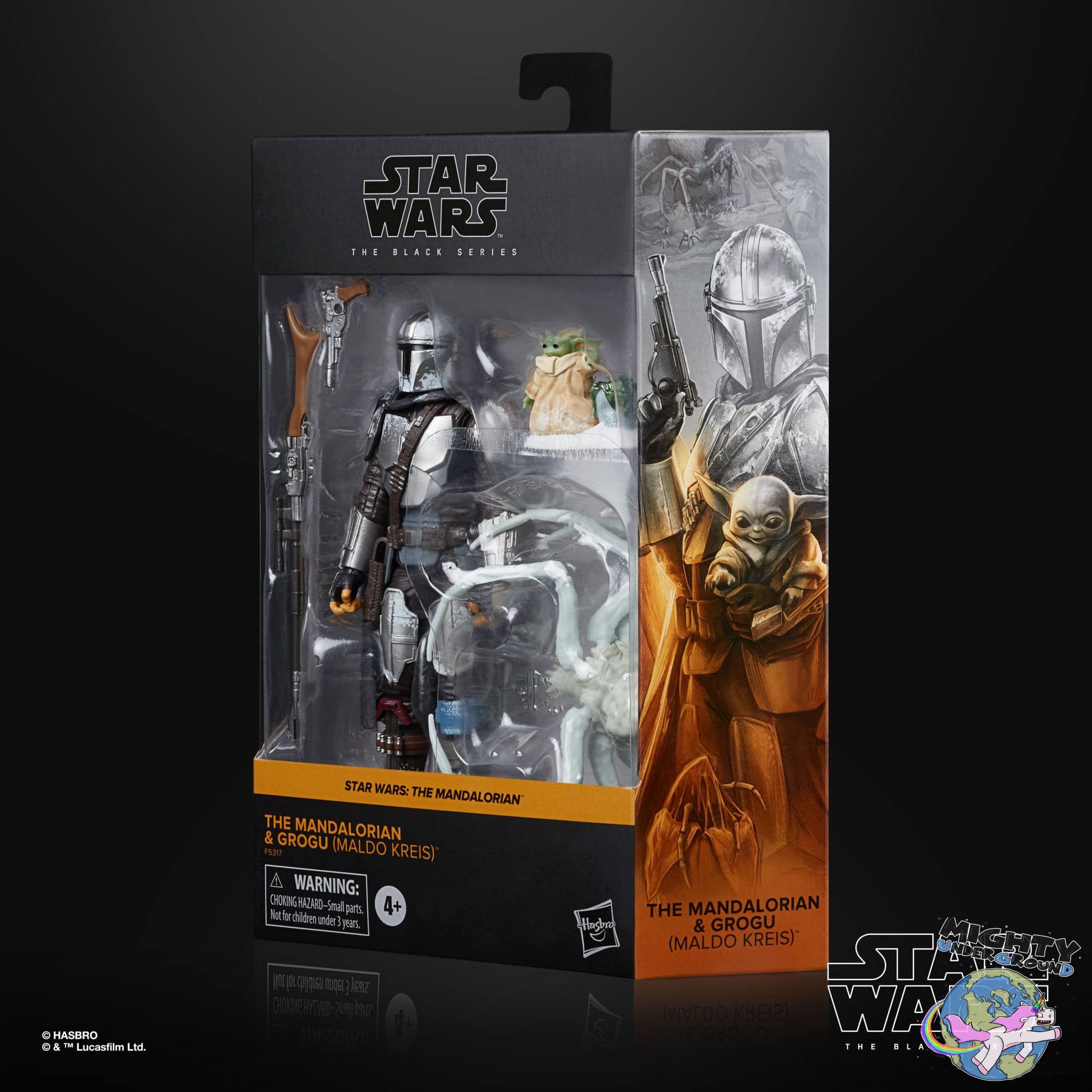 Star Wars Black Series: The Mandalorian & Grogu (Maldo Kreis)-Actionfiguren-Hasbro-Mighty Underground