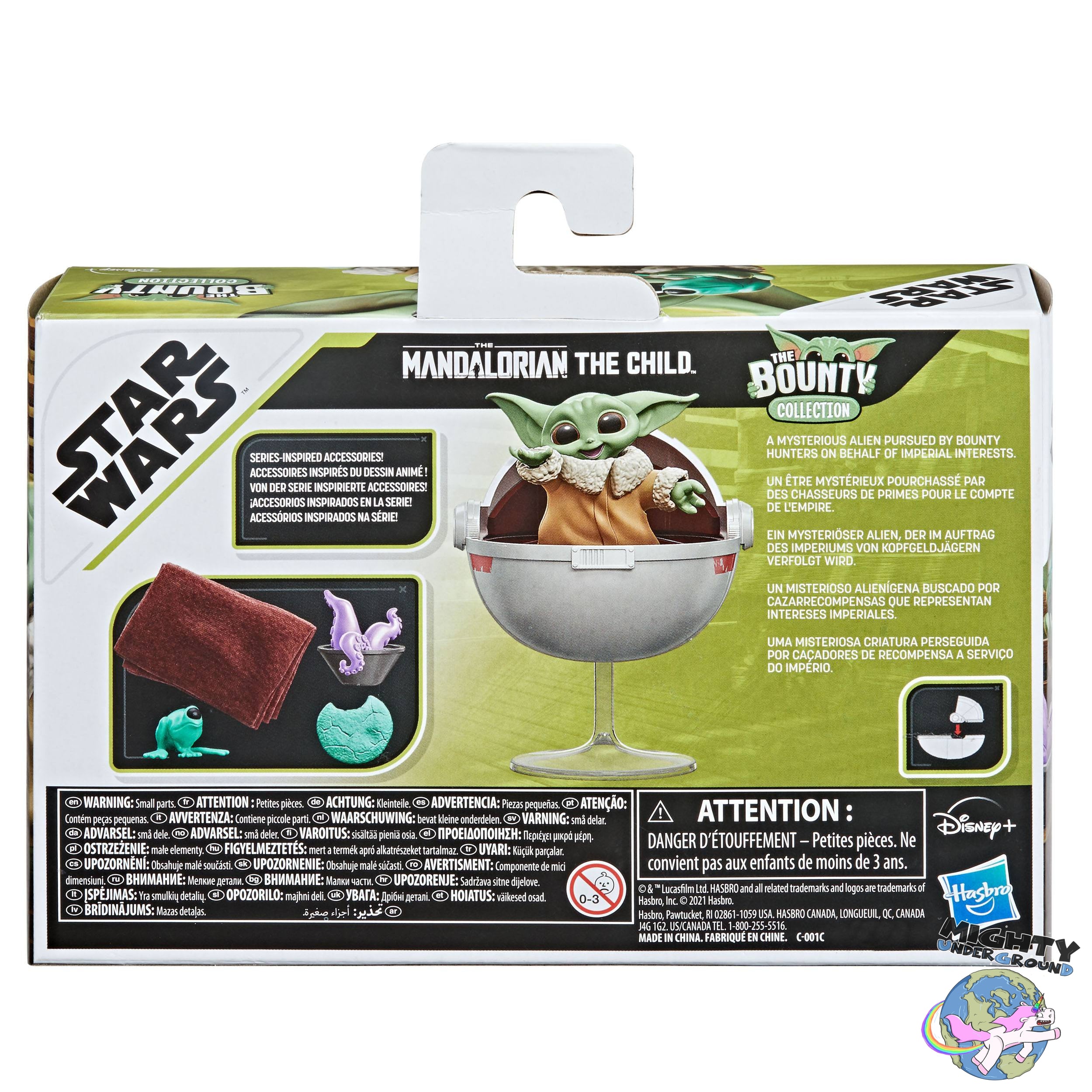 Star Wars Bounty Collection The Child (Mandalorian) - Grogu's Hover-Pram Pack-Figuren-Hasbro-Mighty Underground