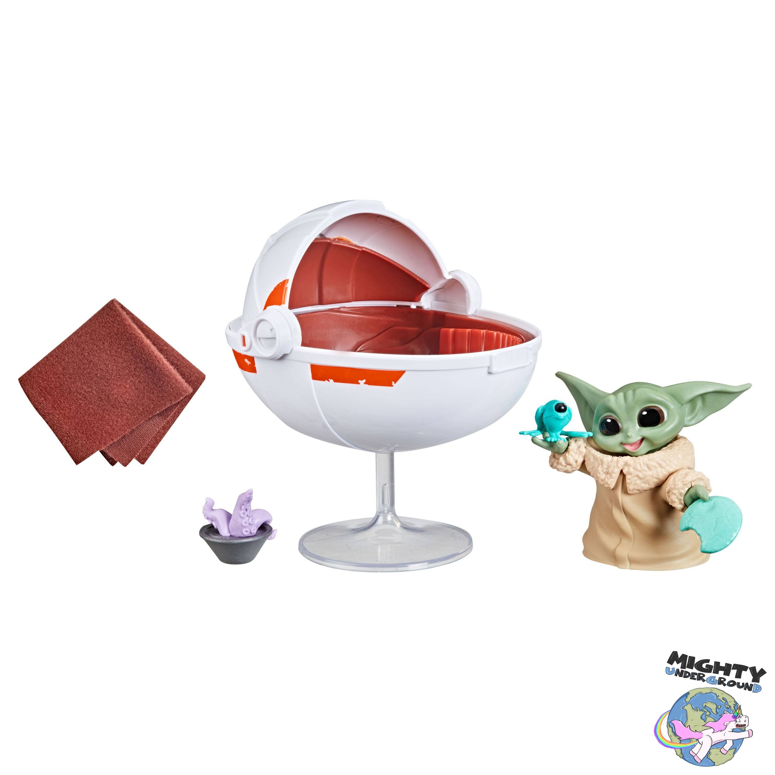 Star Wars Bounty Collection The Child (Mandalorian) - Grogu's Hover-Pram Pack-Figuren-Hasbro-Mighty Underground