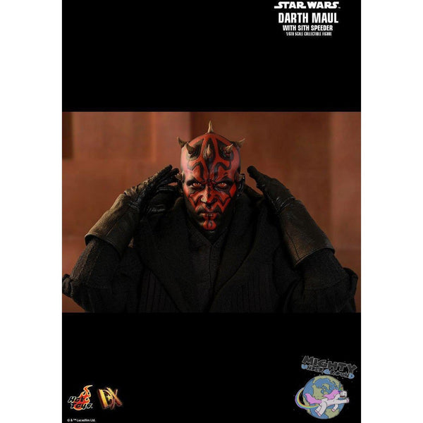 Star Wars: Darth Maul with Sith Speeder (EP 1) 1/6-Actionfiguren-Hot Toys-Mighty Underground