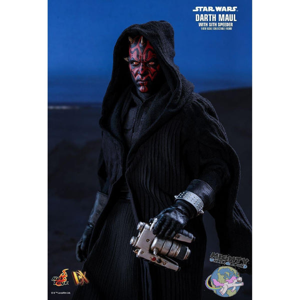 Star Wars: Darth Maul with Sith Speeder (EP 1) 1/6-Actionfiguren-Hot Toys-Mighty Underground