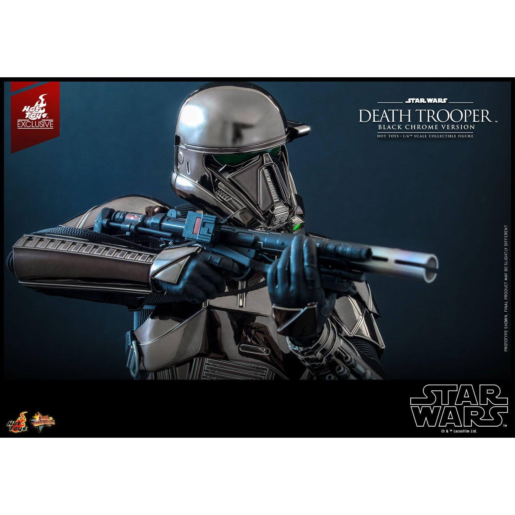 Star Wars: Death Trooper (Black Chrome 2022 Convention Exclusive) 1/6-Actionfiguren-Hot Toys-Mighty Underground